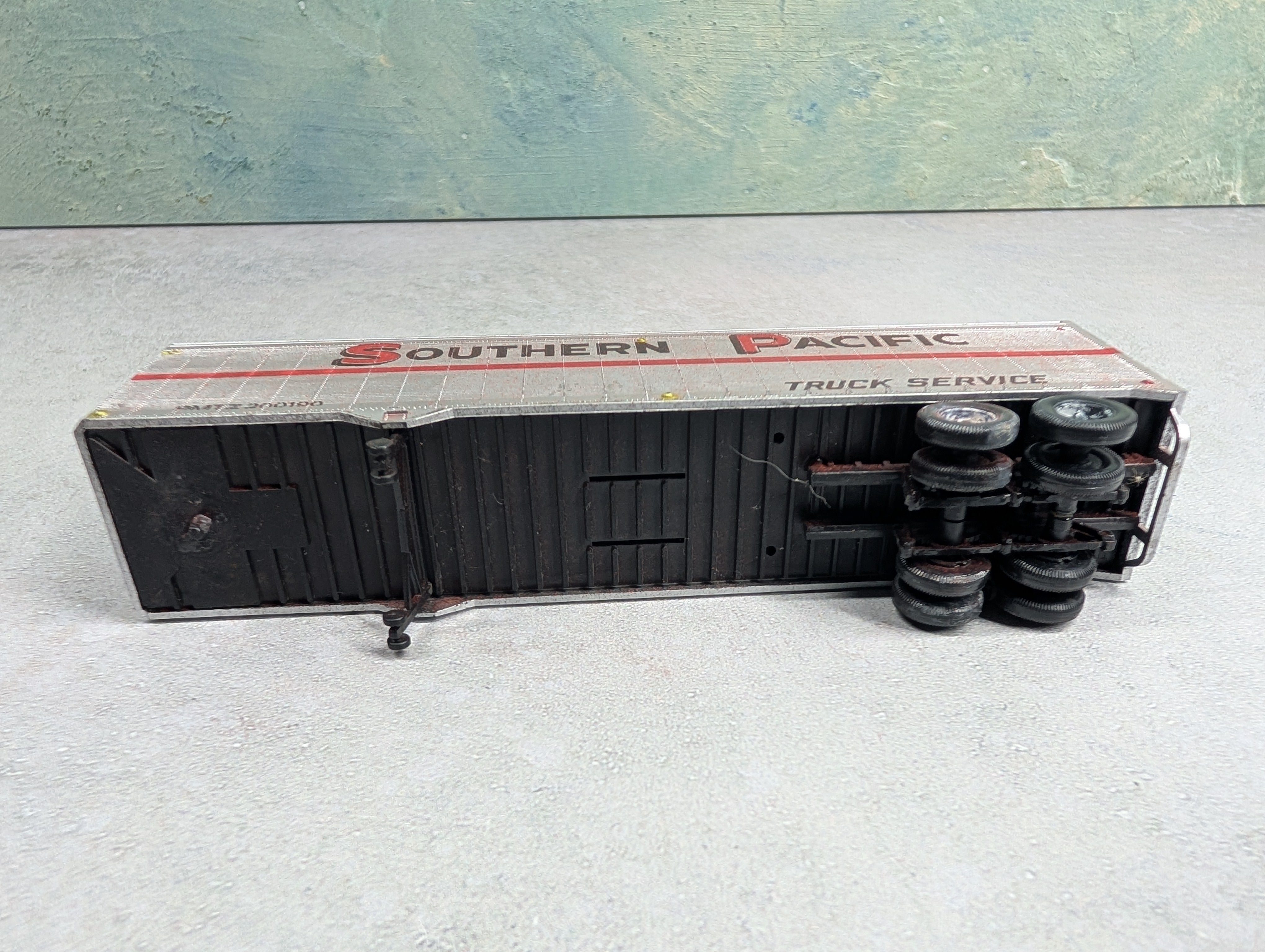 USED HO Scale 40' Trailer Southern Pacific PMTZ #200190