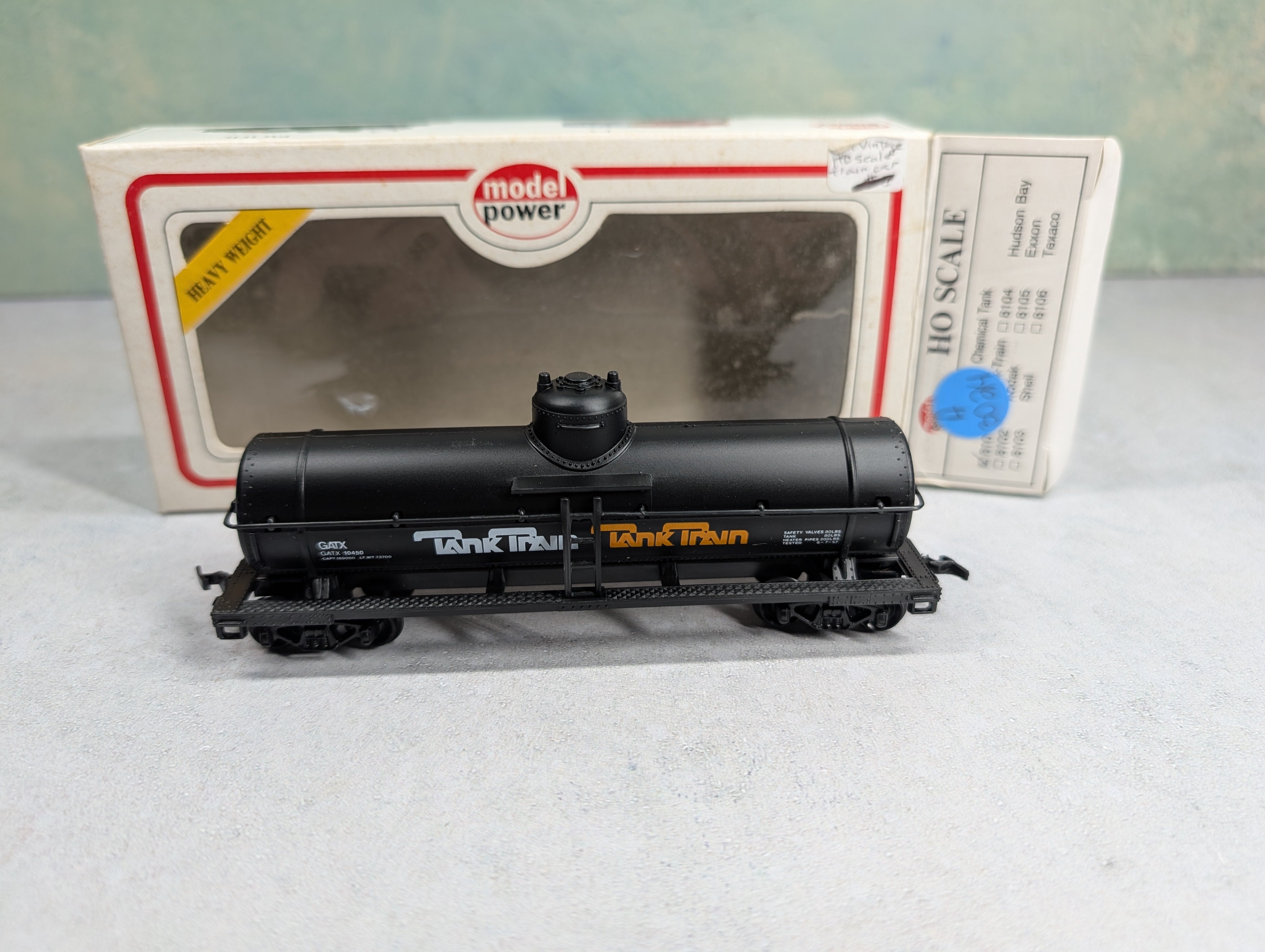 USED Model Power HO Scale Chemical Tank Car Tank-Train GATX #10450