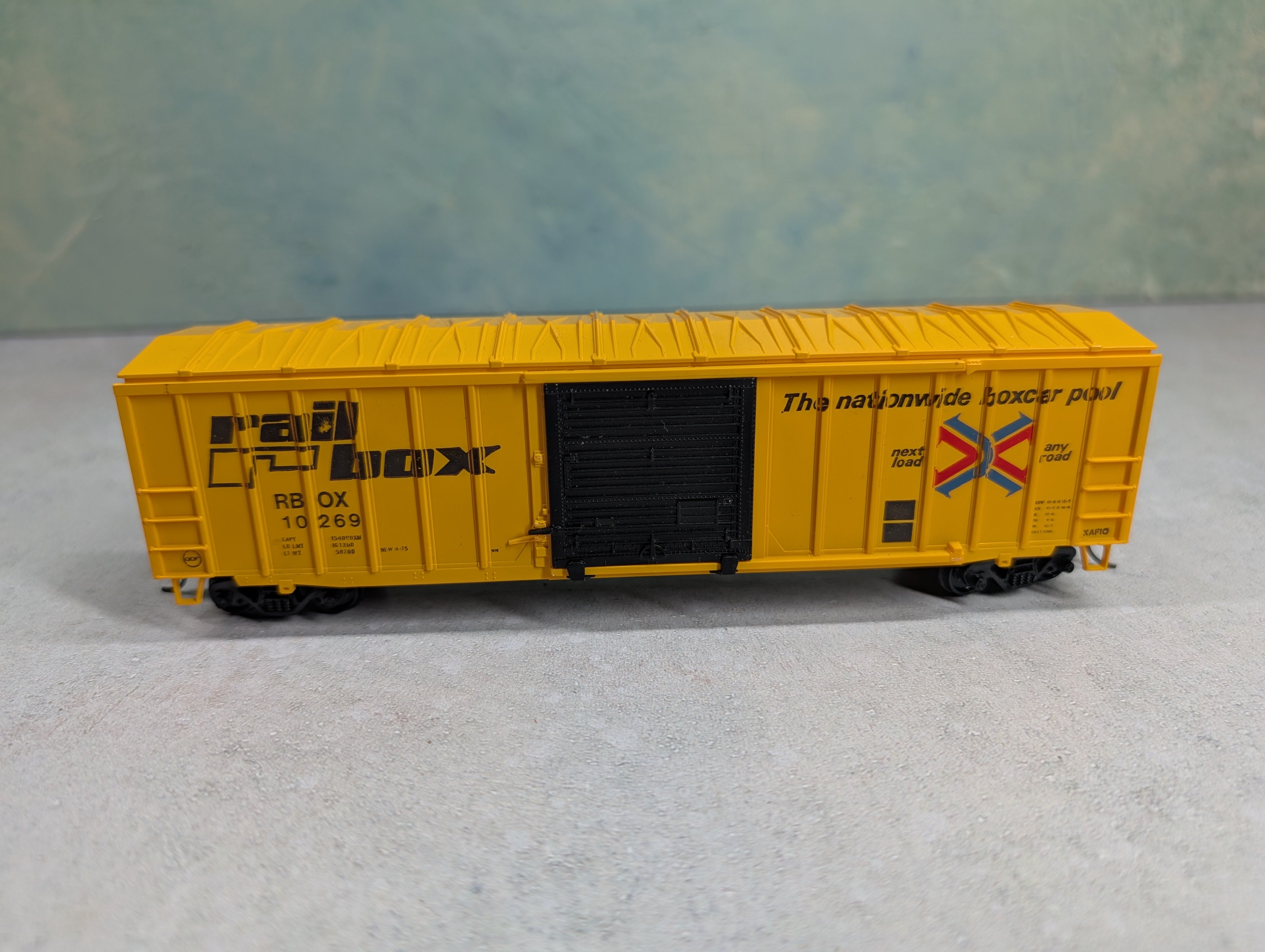 USED Athearn HO Scale 50' Box Car Railbox RBOX #10269