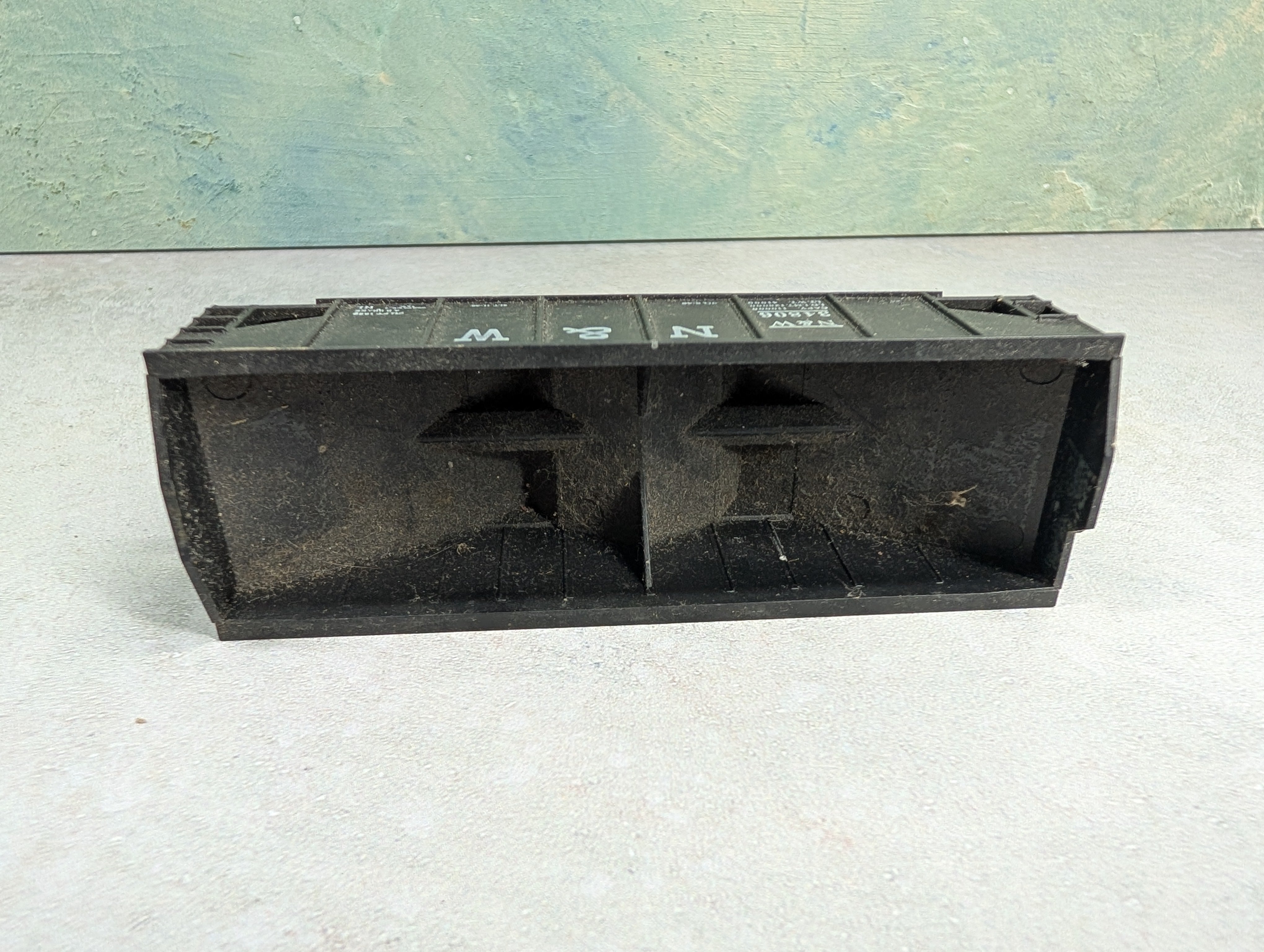 USED Athearn HO Scale 2 Bay Open Hopper Norfolk & Western NW #34806