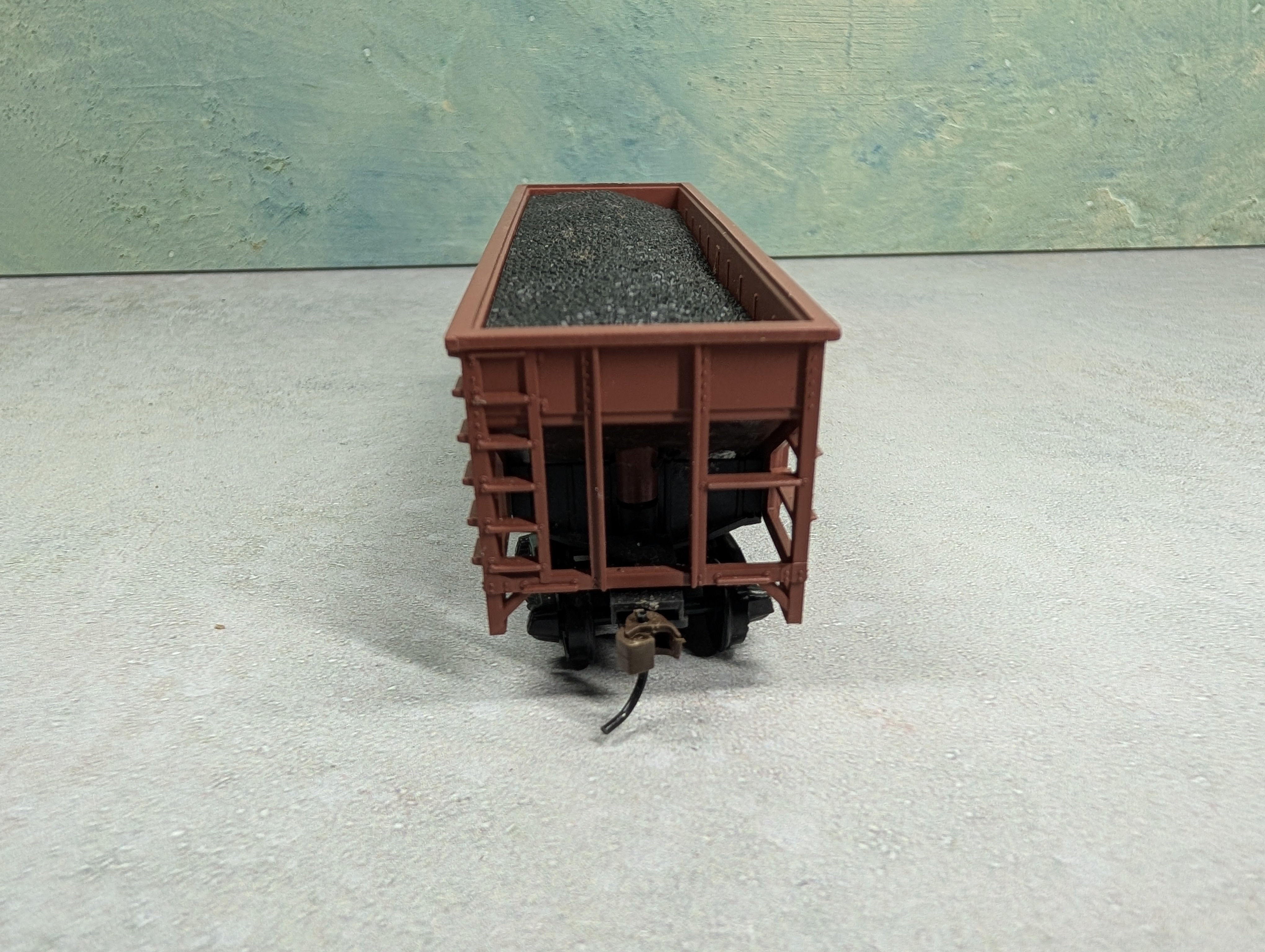 USED HO Scale 2 Bay Open Hopper Lackawanna DL&W #86971