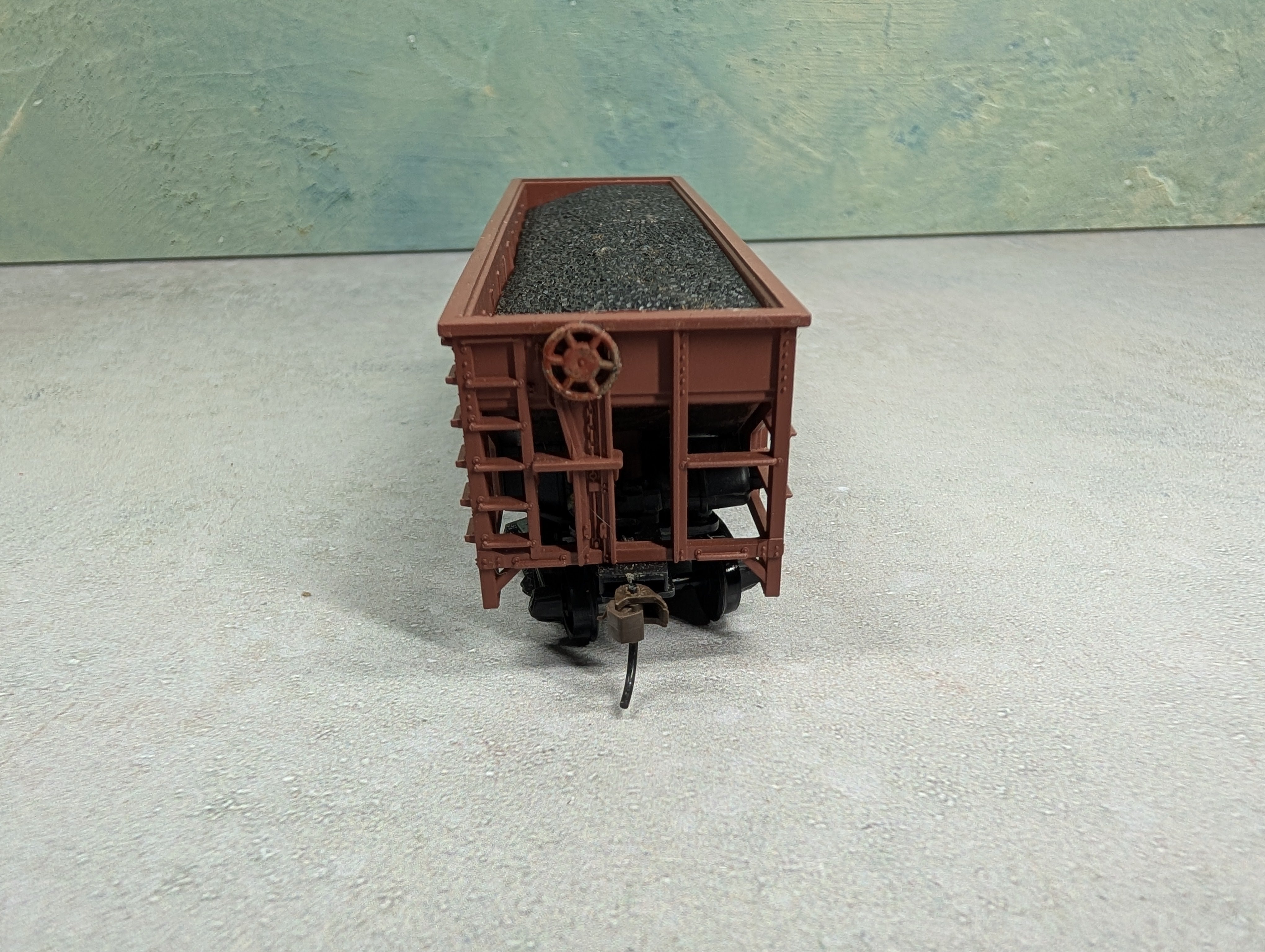 USED HO Scale 2 Bay Open Hopper Lackawanna DL&W #86971