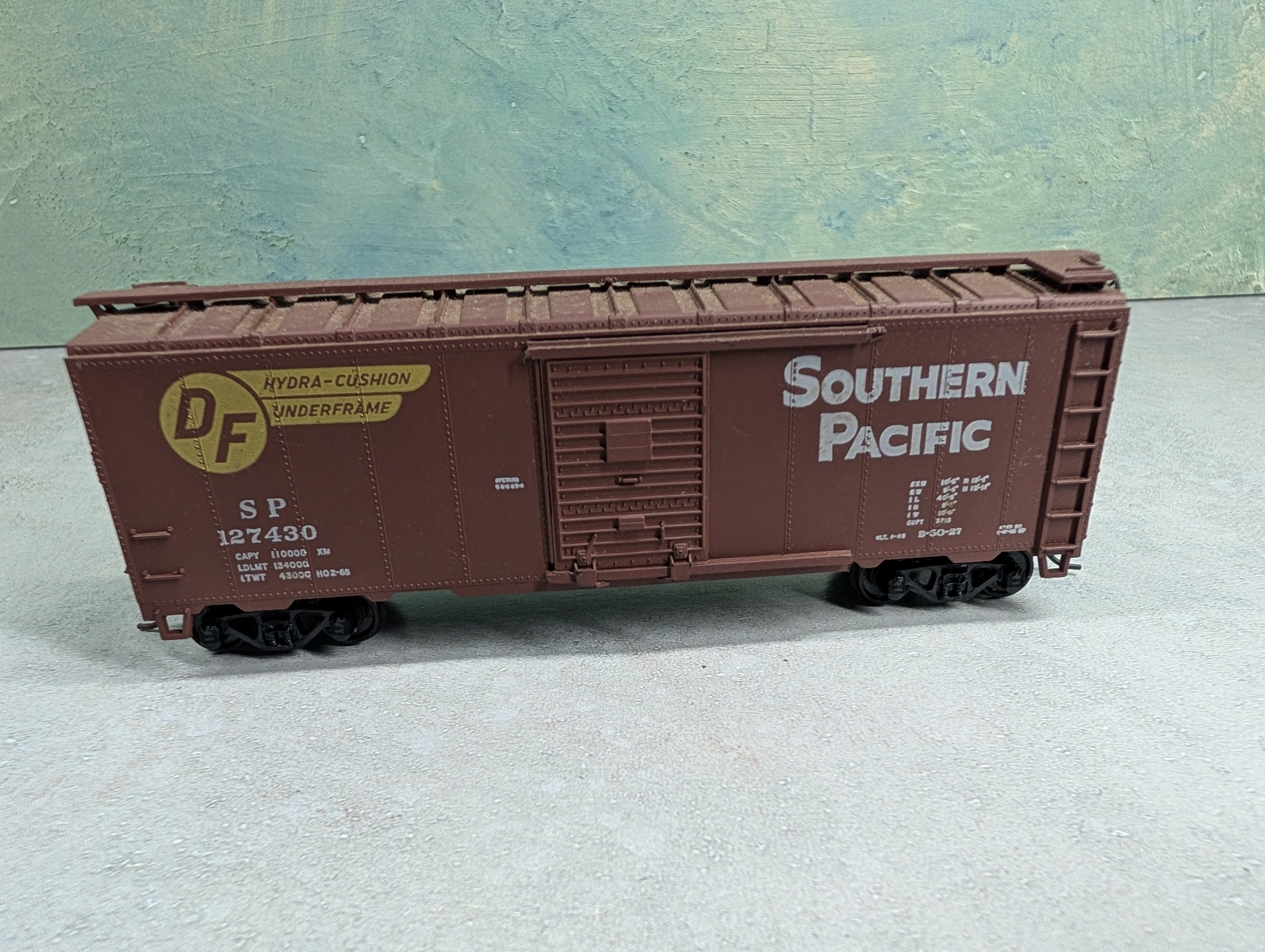 USED Athearn HO Scale 40' Box Car Southern Pacific SP #127430