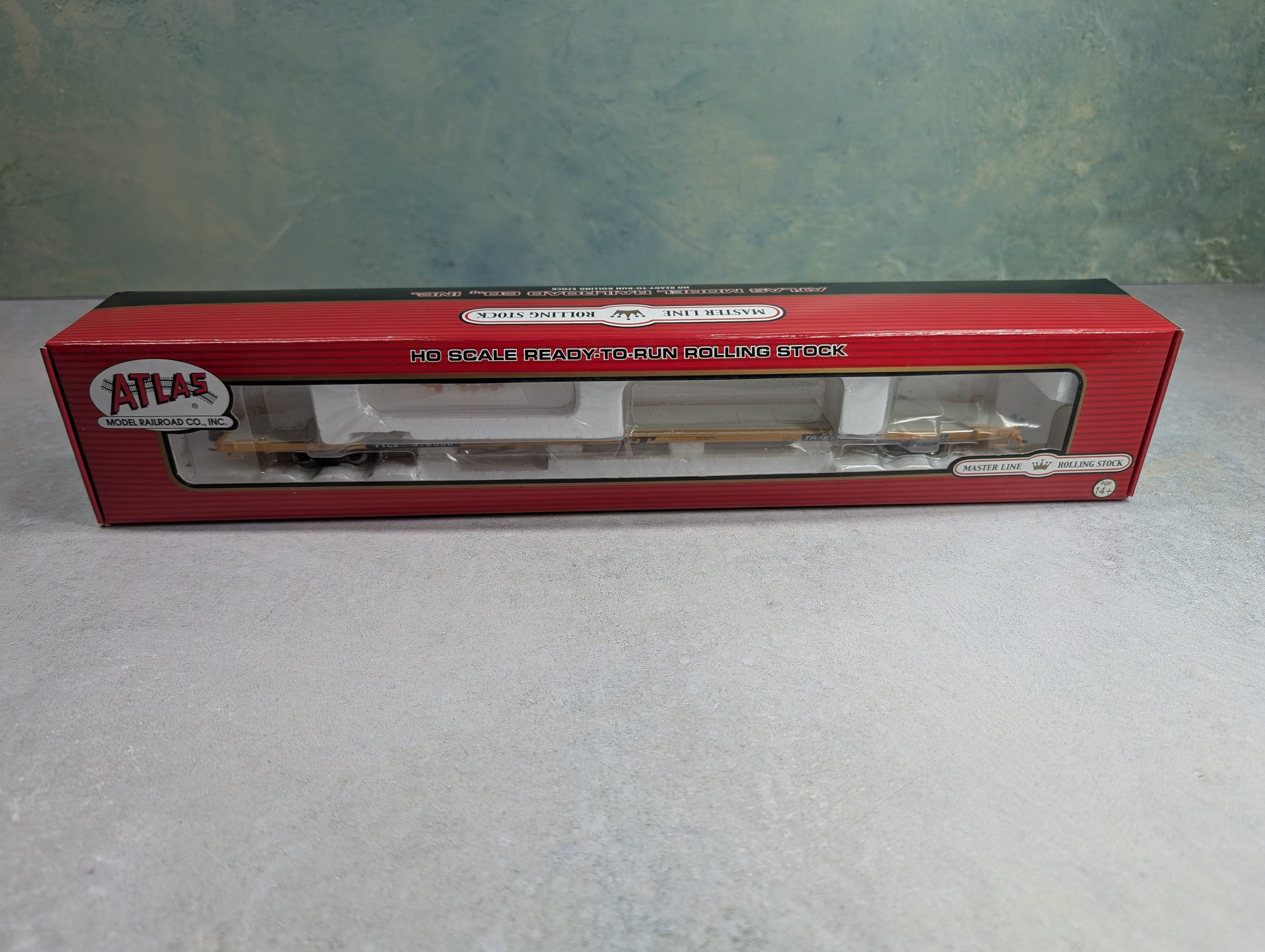 Atlas 20000873 HO Scale ACF 89'4" Flat Car Trailer Train TTCX #976000