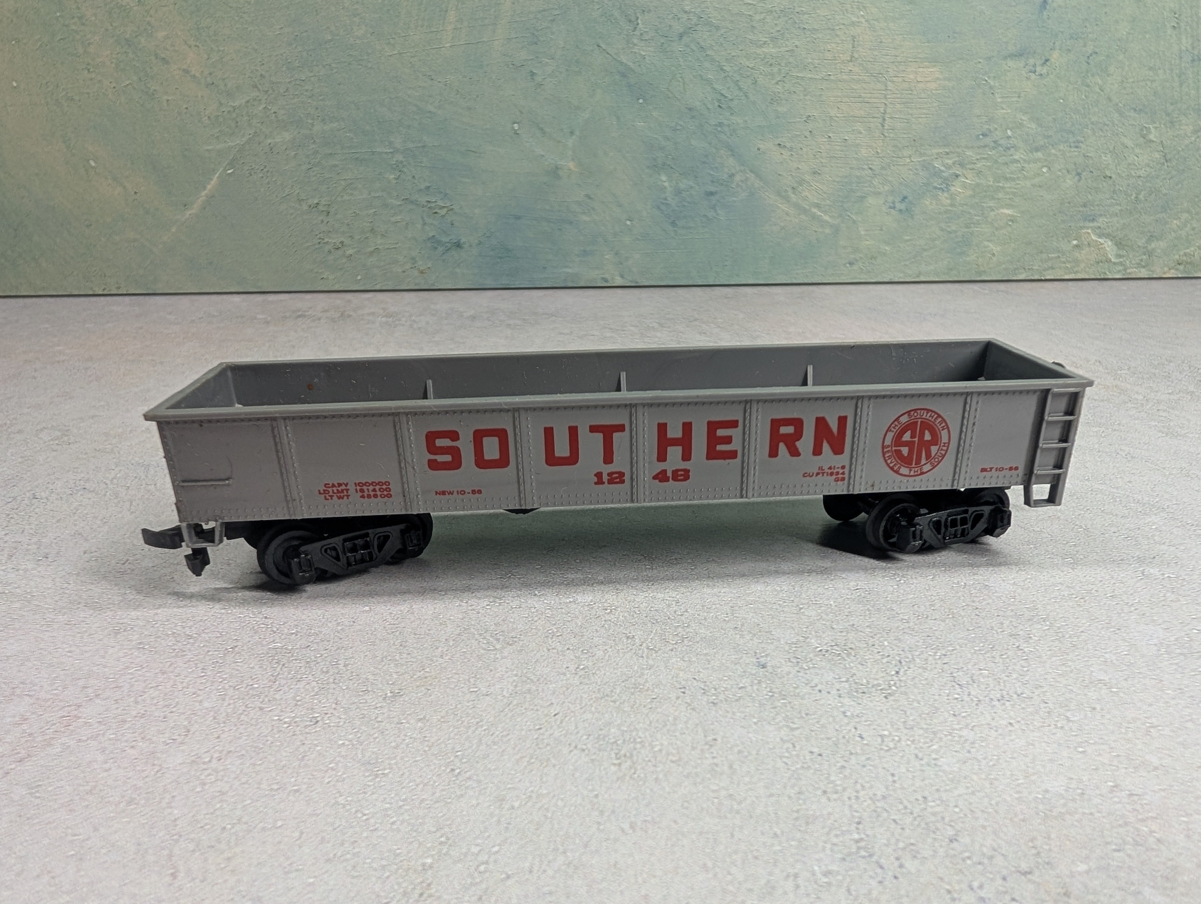 USED Bachmann HO Scale Gondola Southern #1246