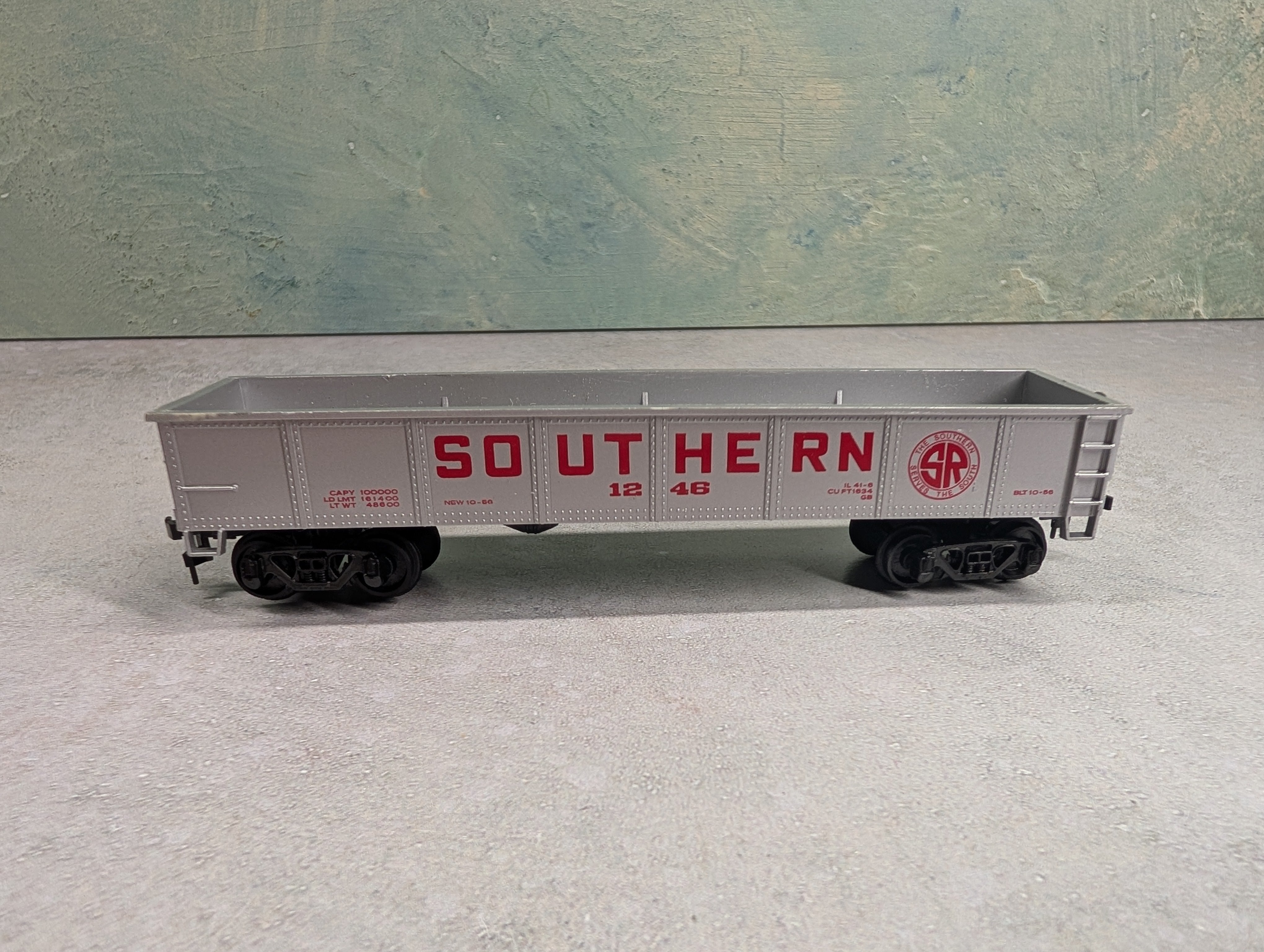 USED Bachmann HO Scale Gondola Southern 1246