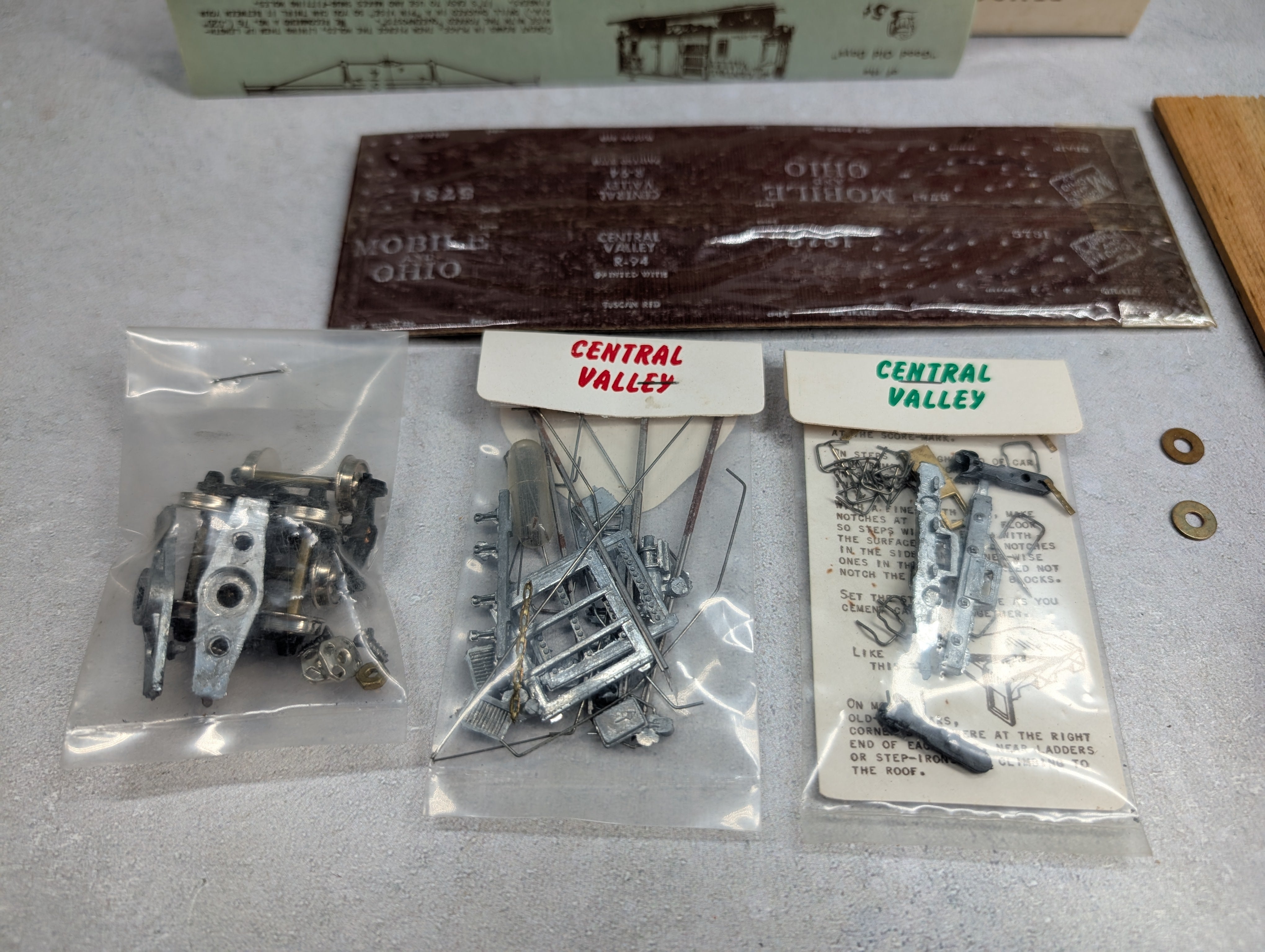 USED Central Valley 954 HO Scale Ventilator Car Mobile & Ohio #5781 KIT
