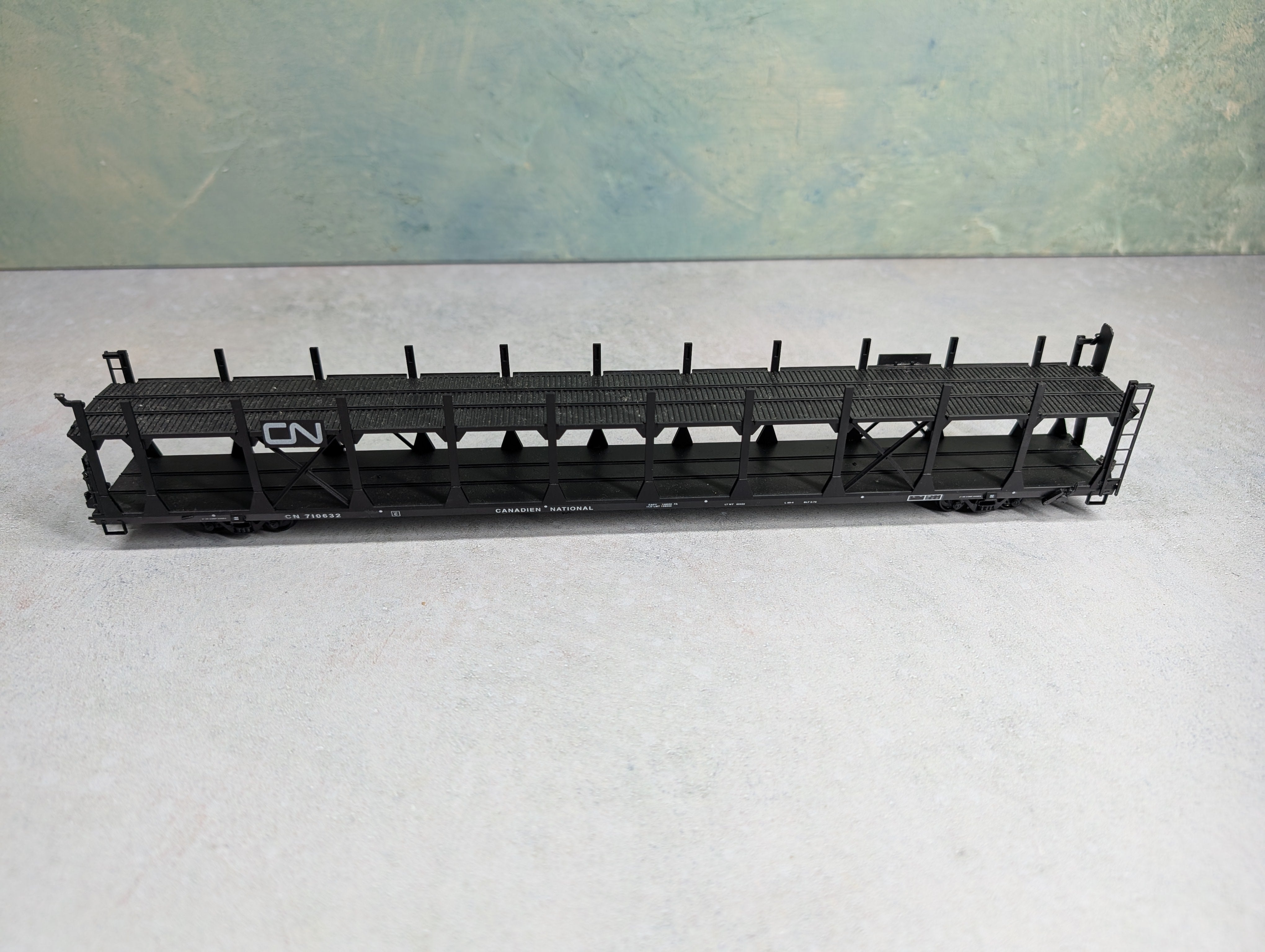 USED Accurail HO Scale Auto Carrier Canadian National CN #710632