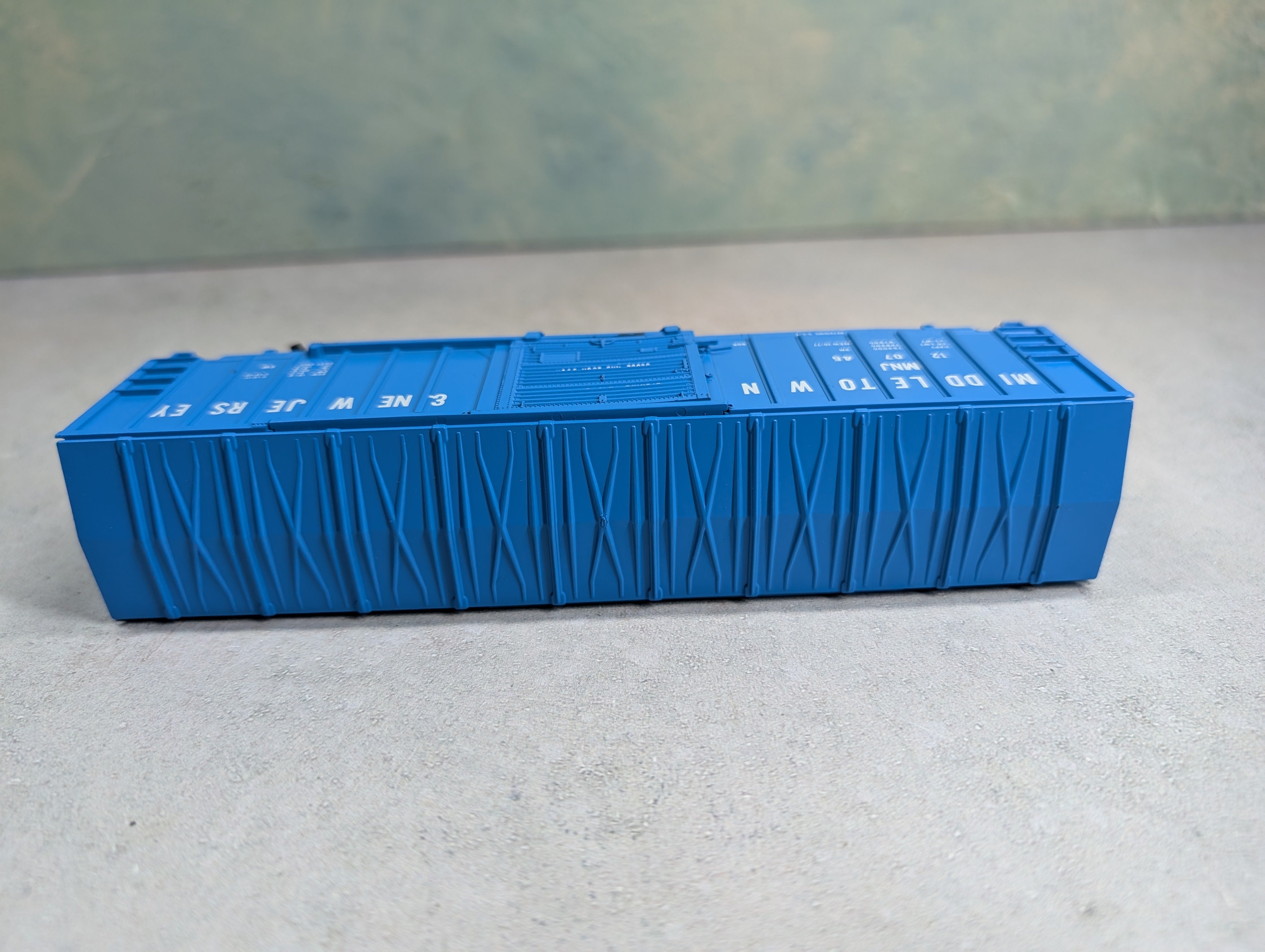 USED Athearn HO Scale 50' ACF Railbox Box Car Middletown & New Jersey MNJ #120745 Bev-Bel