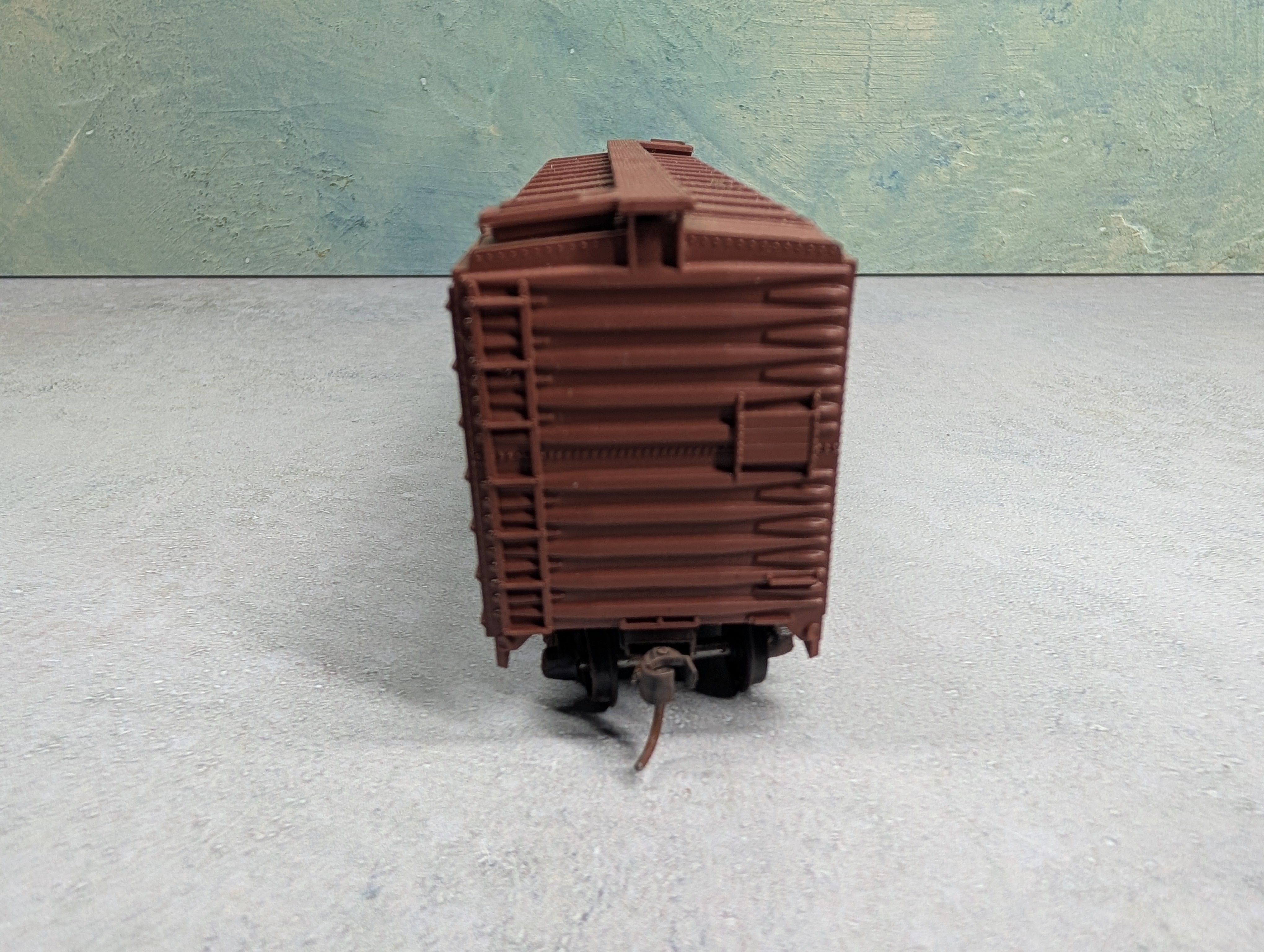 USED Athearn HO Scale 40' Box Car Texas & Rio Grande Western T&RGW Knuckle Couplers