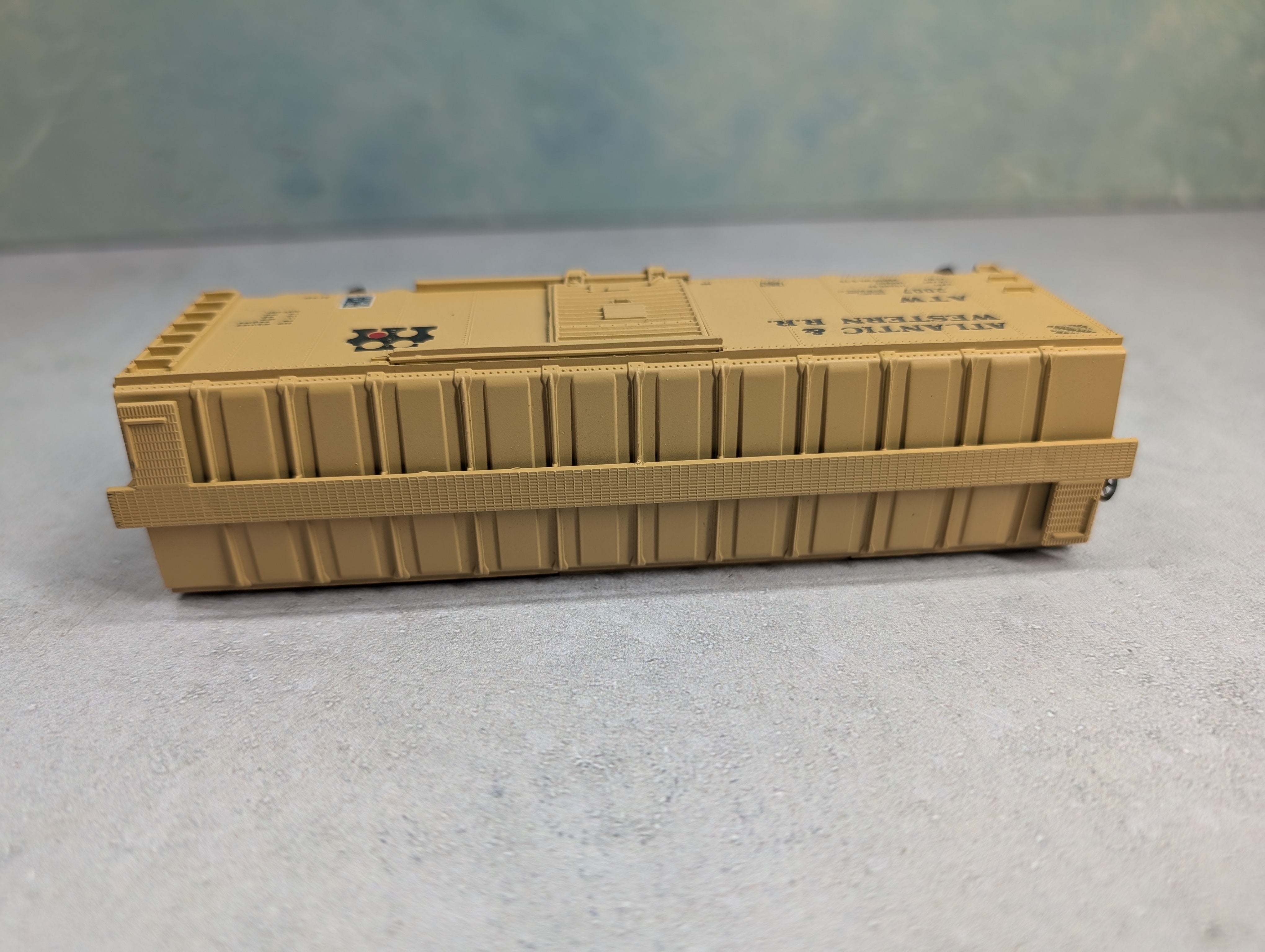 USED Athearn HO Scale 40' Box Car Atlantic & Western RR ATW #2007 Bev-Bel