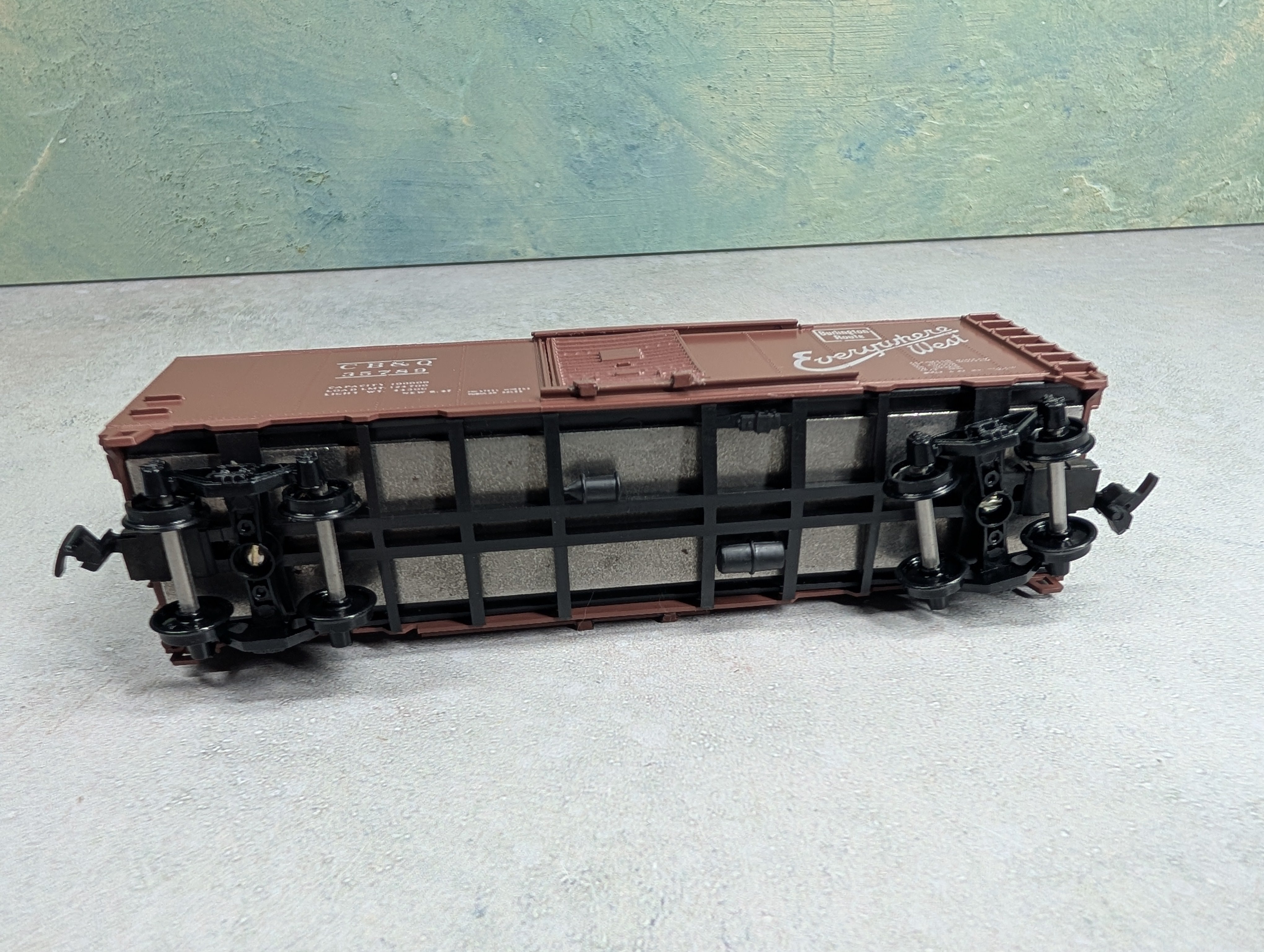 USED Athearn HO Scale 40' Box Car Burlington CB&Q #35789