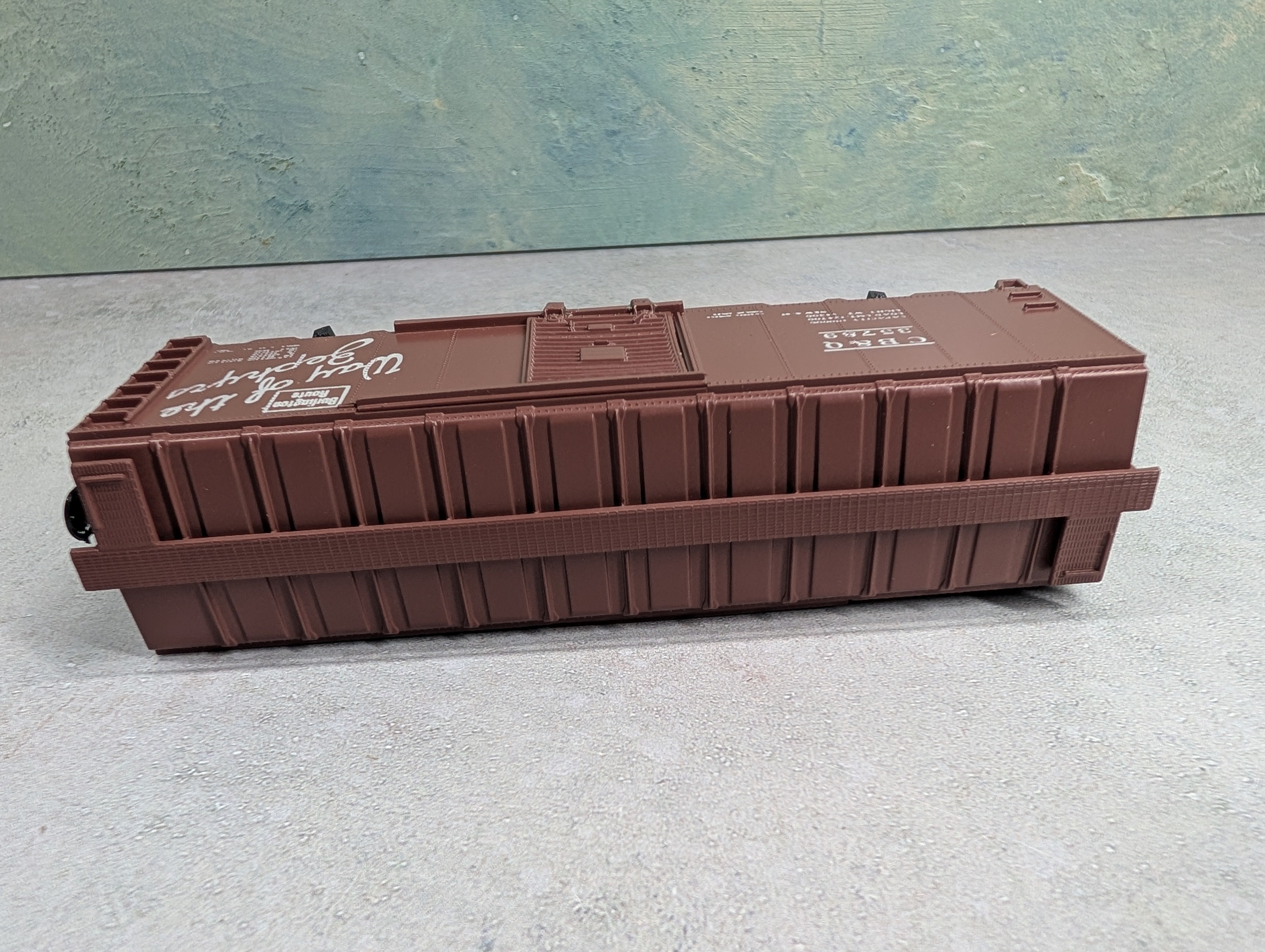 USED Athearn HO Scale 40' Box Car Burlington CB&Q #35789
