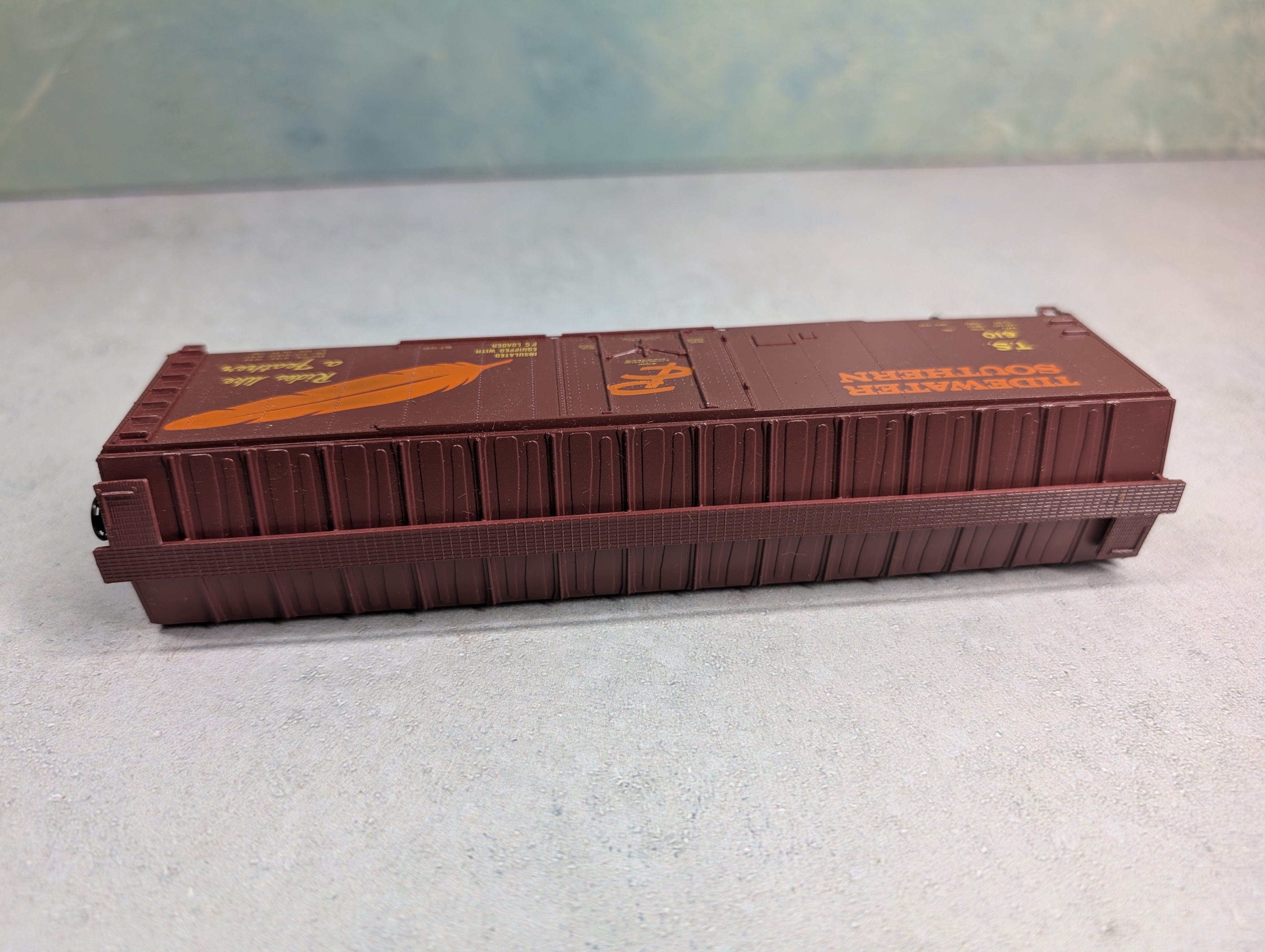 USED Roundhouse HO Scale 50' PD Box Car Tidewater Southern TS #610