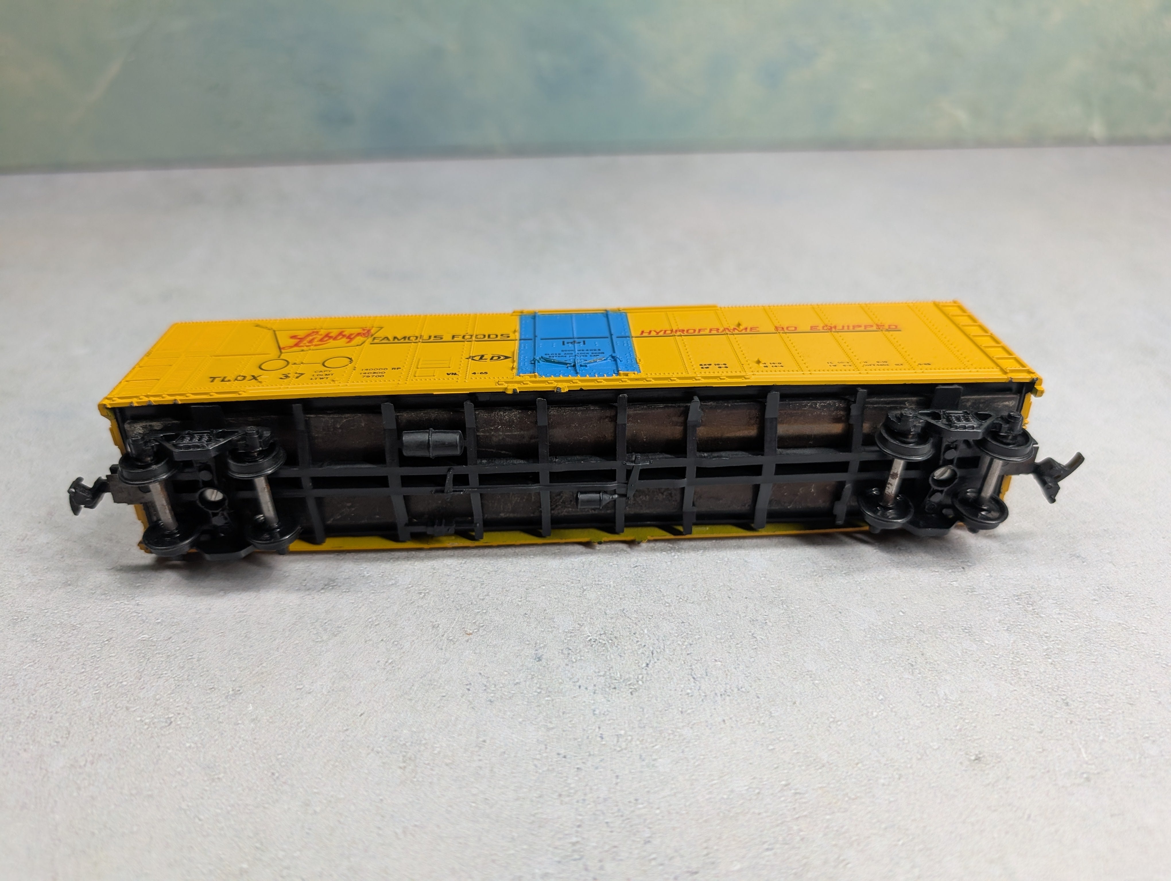 USED Athearn HO Scale 50' Mech Reefer Box Car Libby's TLDX #37