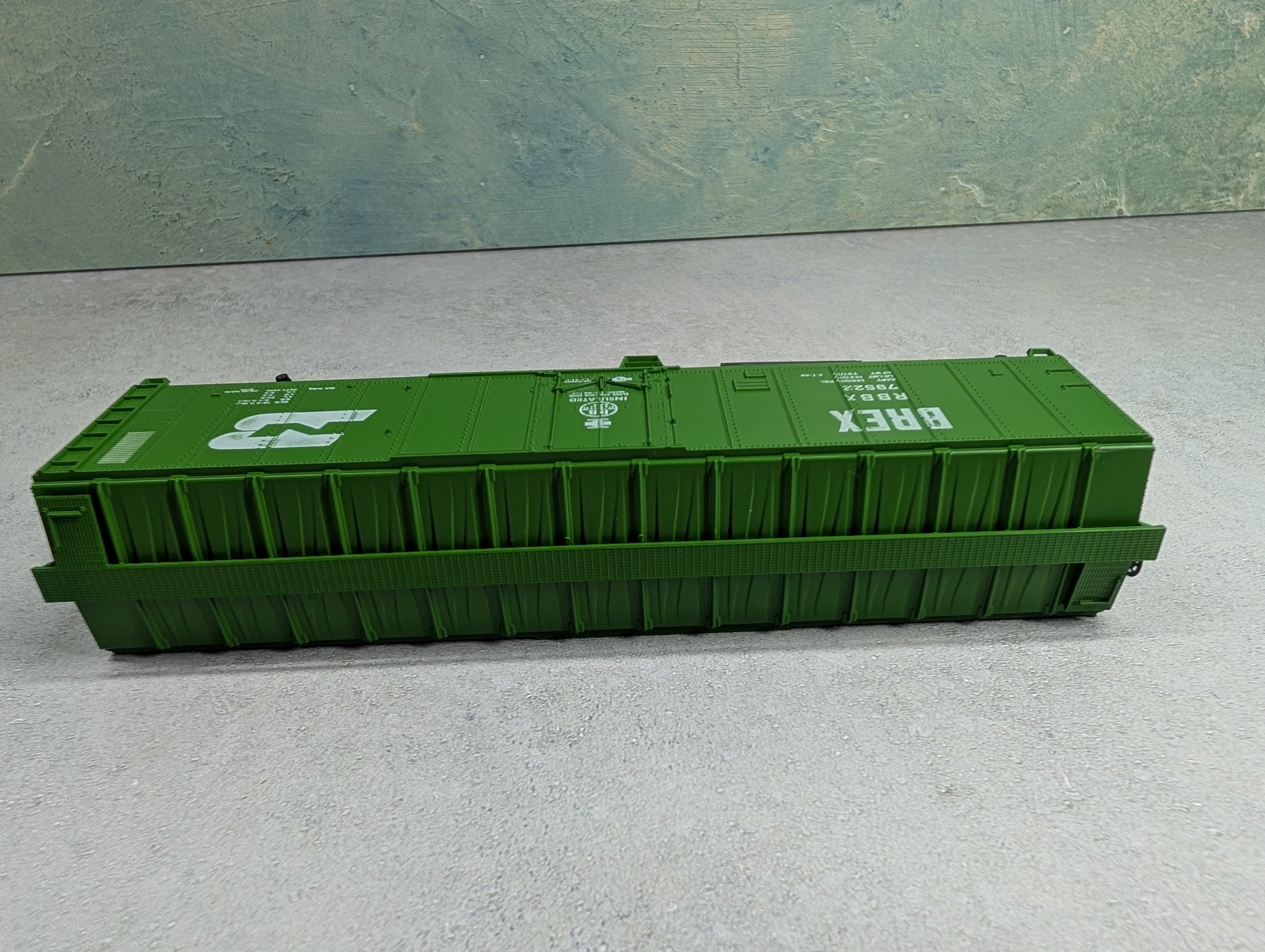 USED Athearn HO Scale 50' Mech Reefer Box Car Burlington Northern RBBX #79522