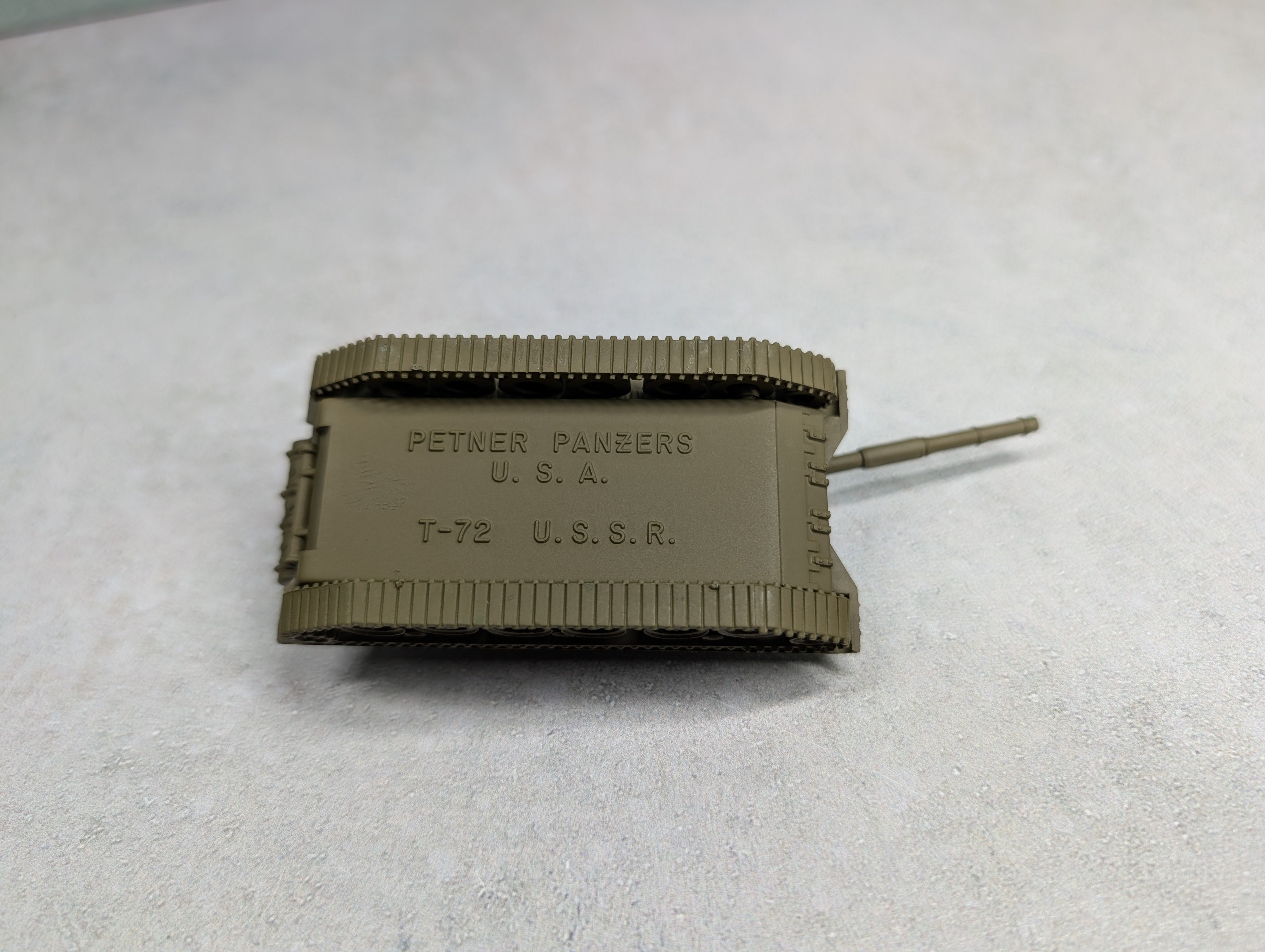 USED HO Scale Petner Panzers US Army T-72 Large Tank USSR