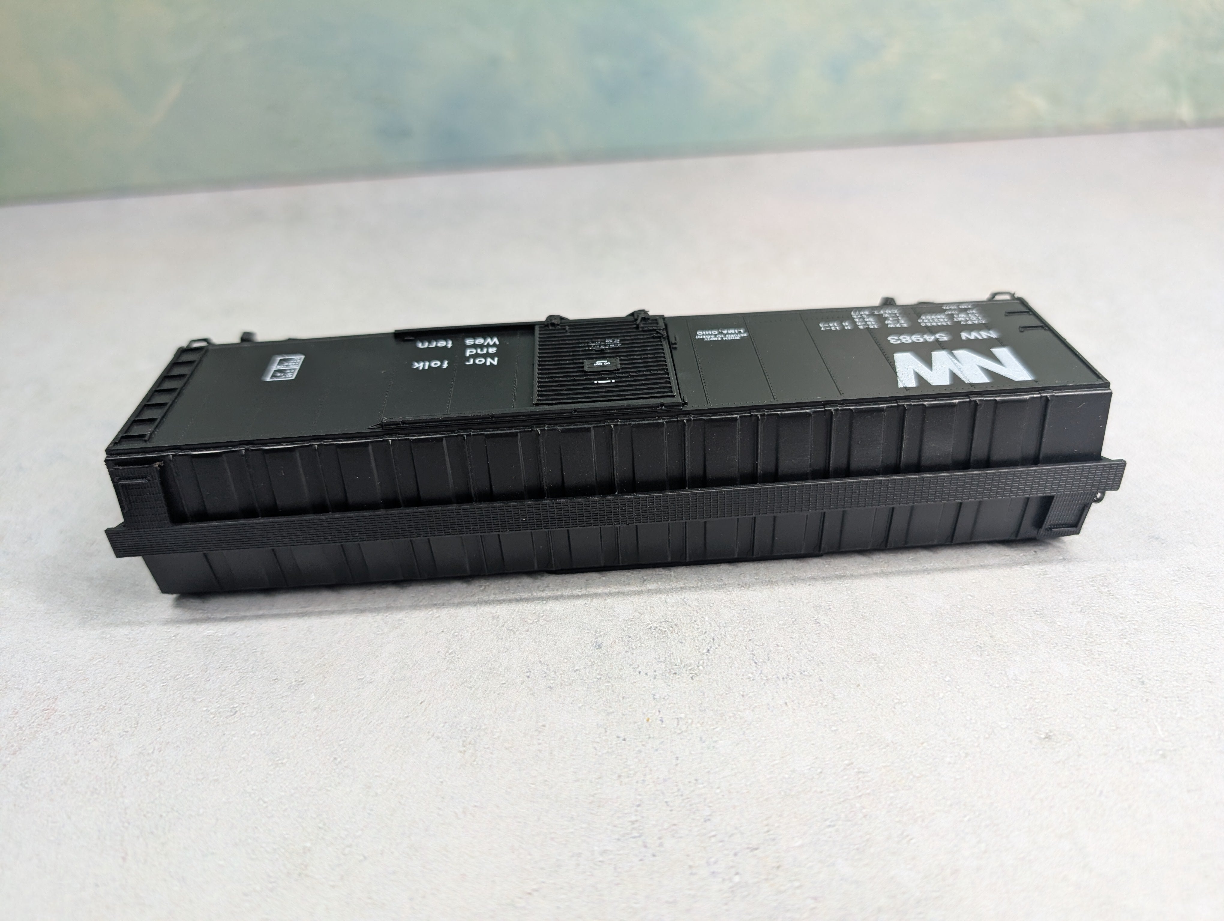 USED Athearn HO Scale 50' SD Box Car Norfolk & Western NW #54983