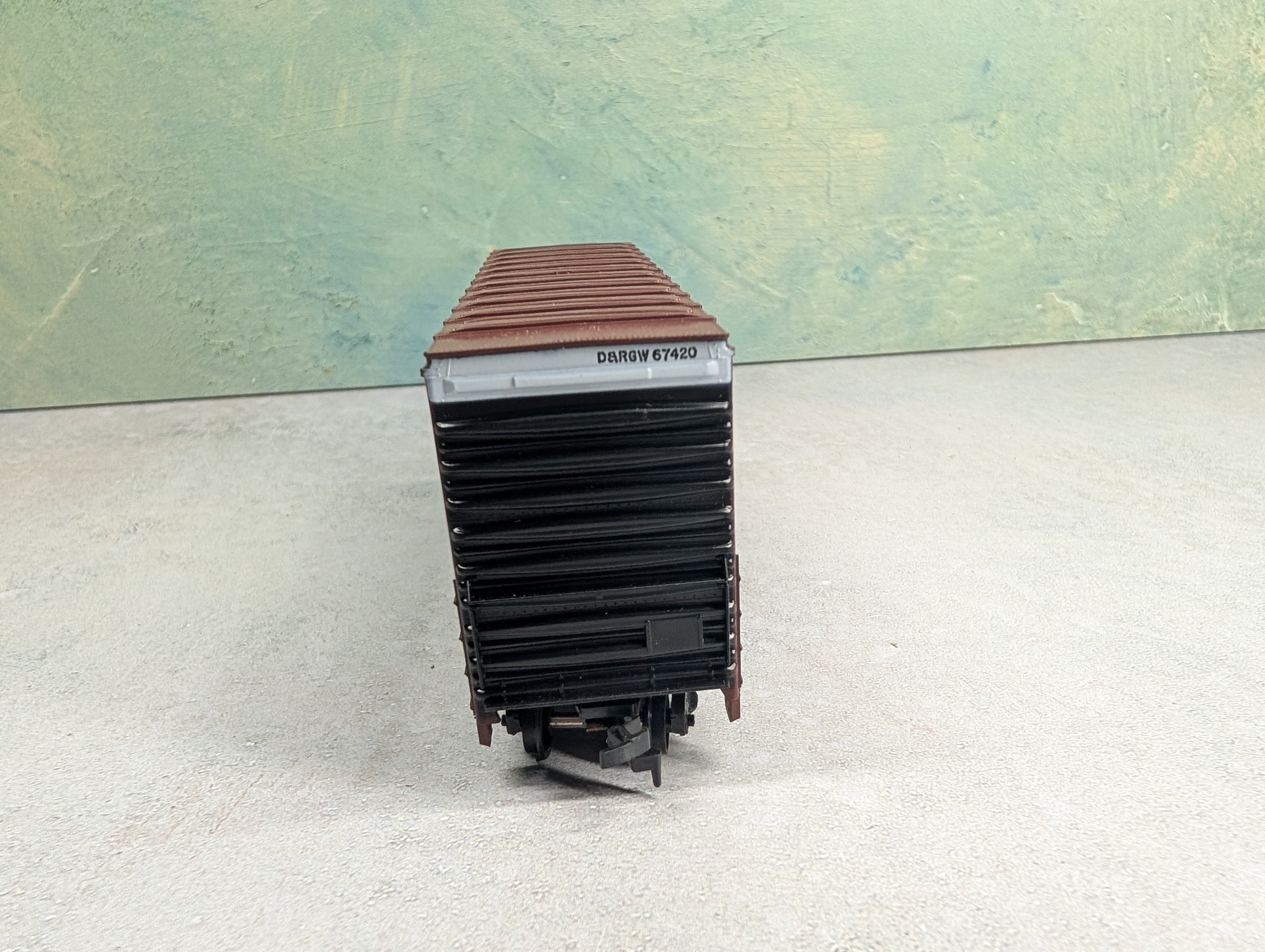 USED Athearn HO Scale 40' Hi-Cube Box Car Rio Grande D&RGW #67420