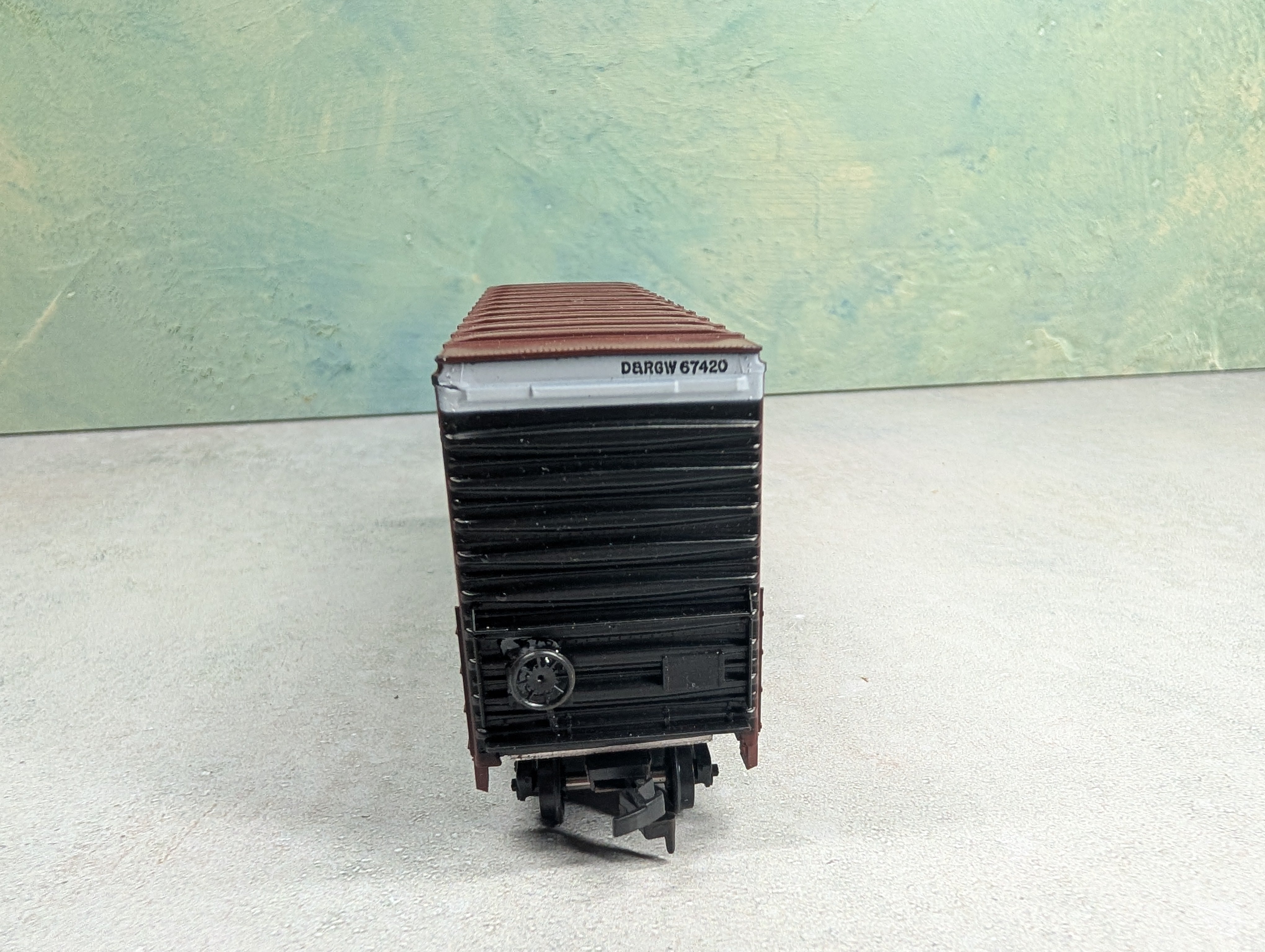 USED Athearn HO Scale 40' Hi-Cube Box Car Rio Grande D&RGW #67420