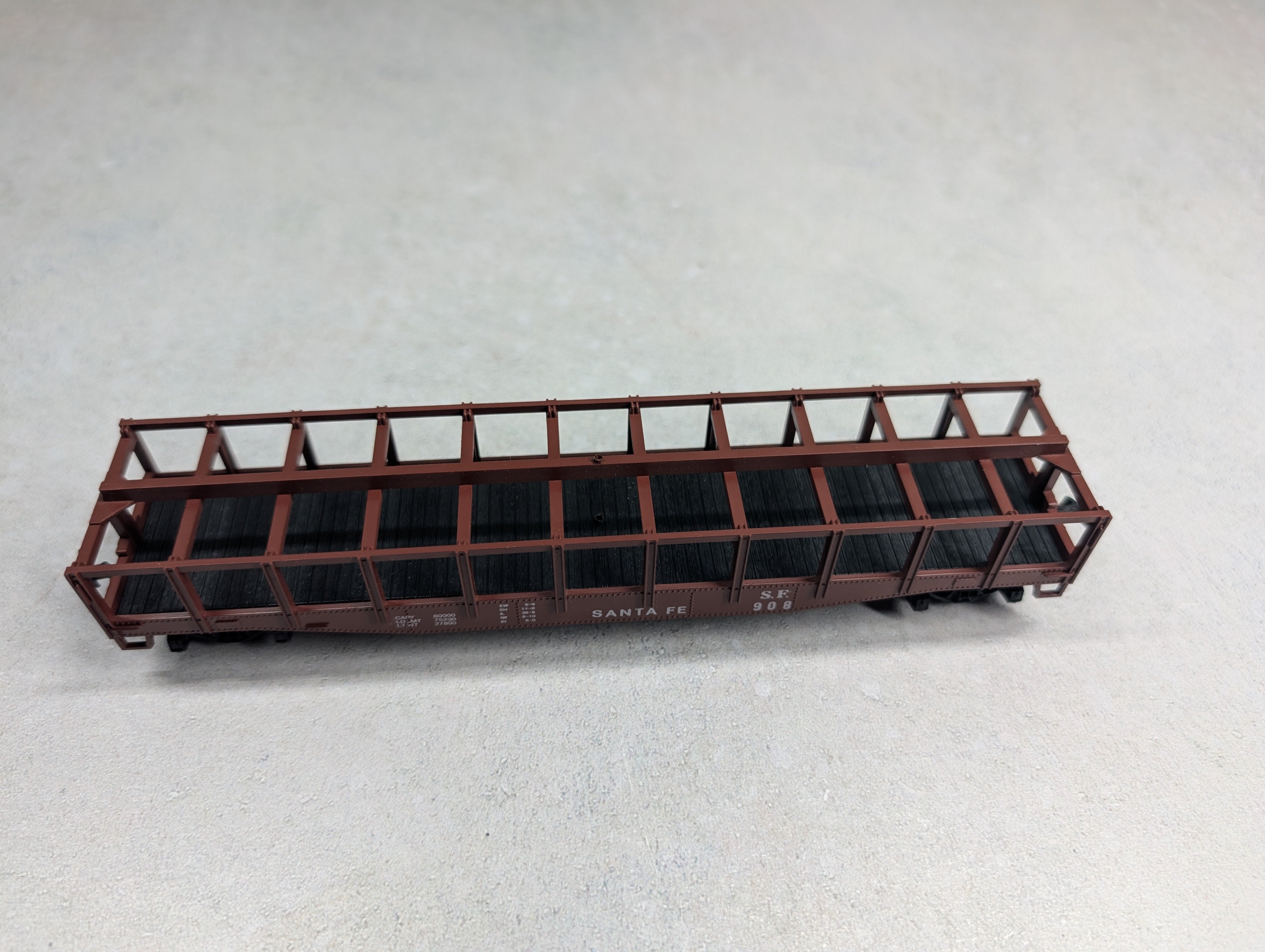 USED ROCO HO Scale Calcium Carbide Car Santa Fe SF #908