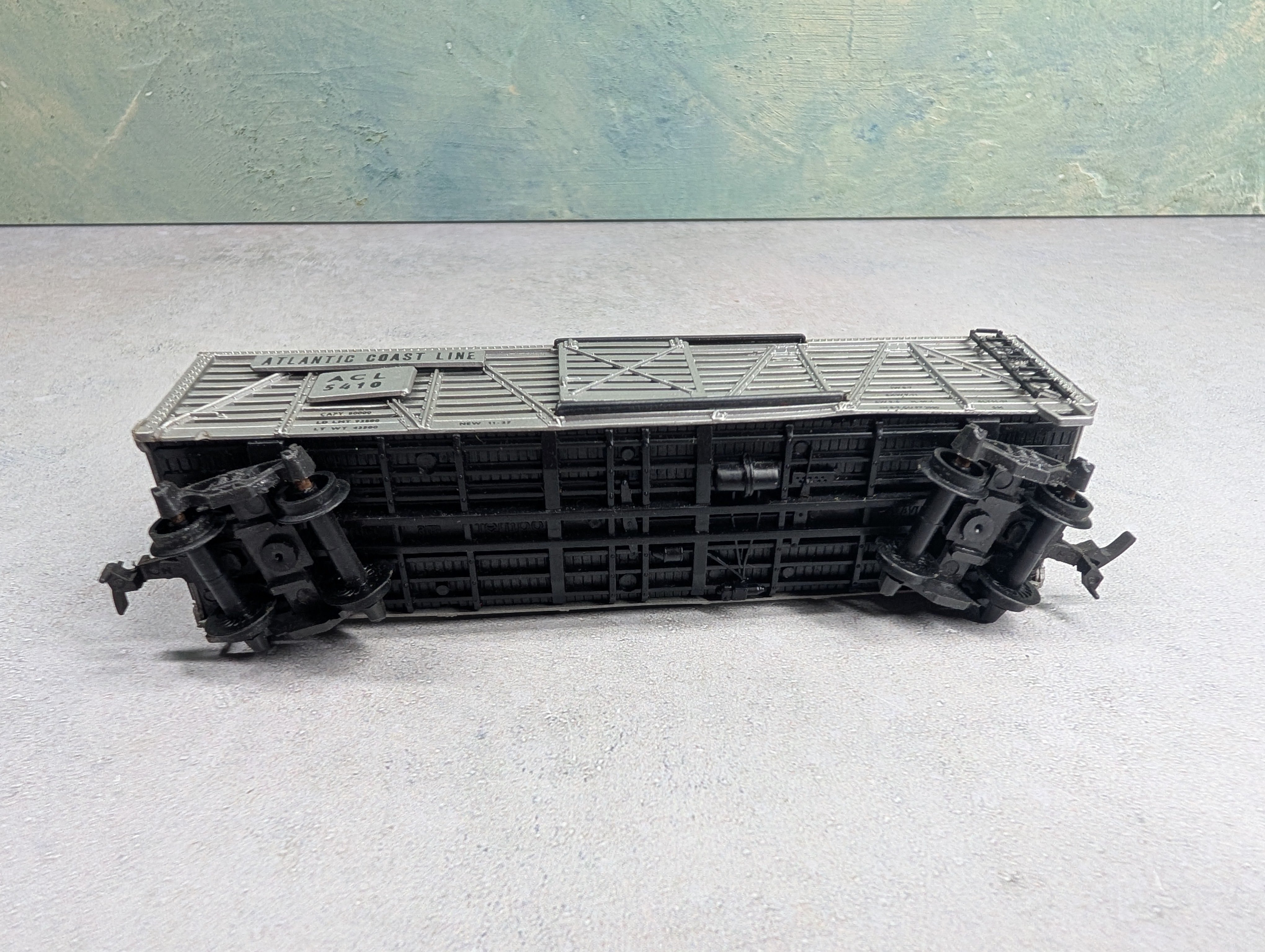 USED AHM HO Scale 40' Stock Car Atlantic Coast Line ACL #5410