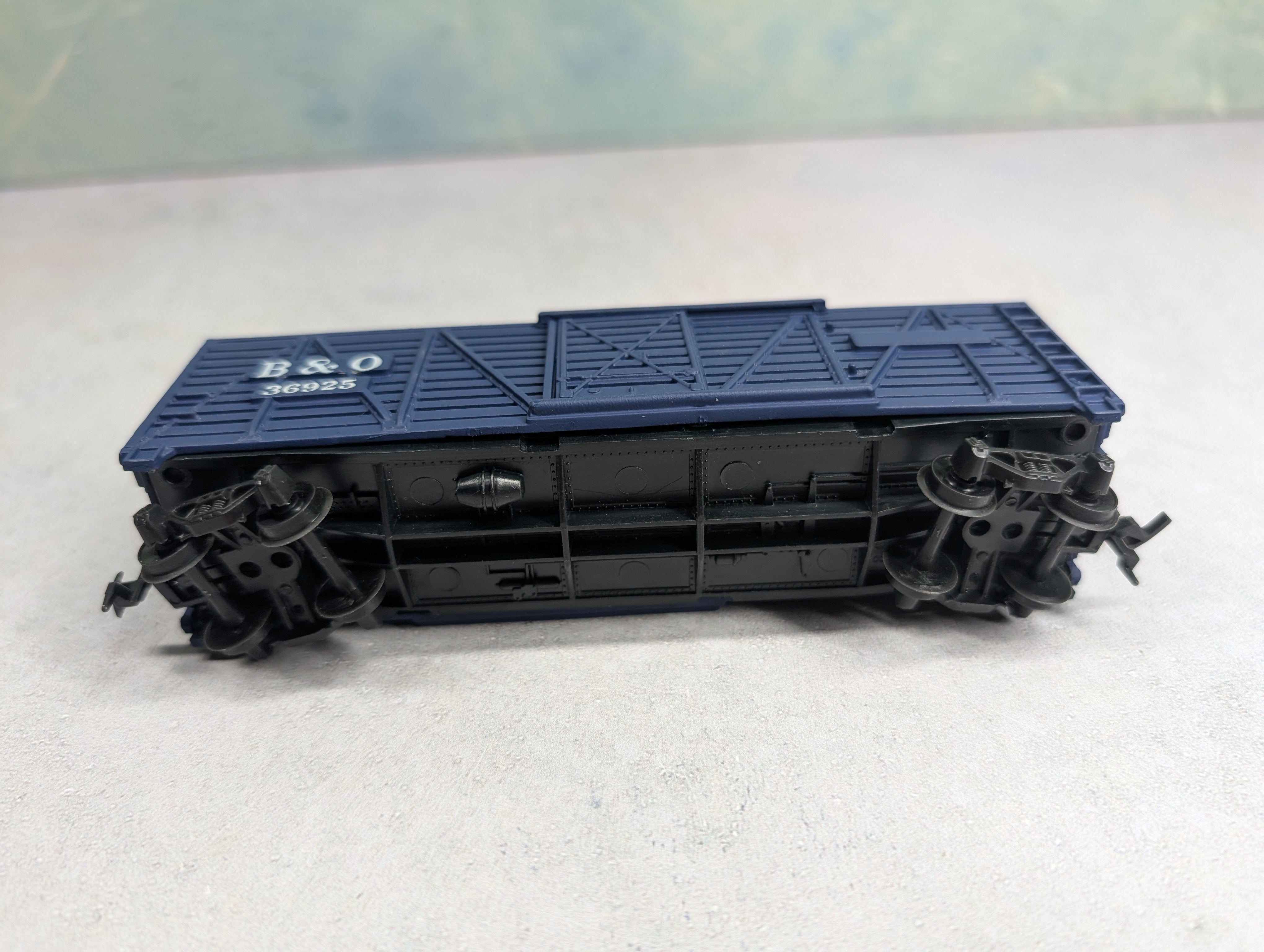 USED Tyco HO Scale 40' Stock Car Baltimore and Ohio B&O #36925