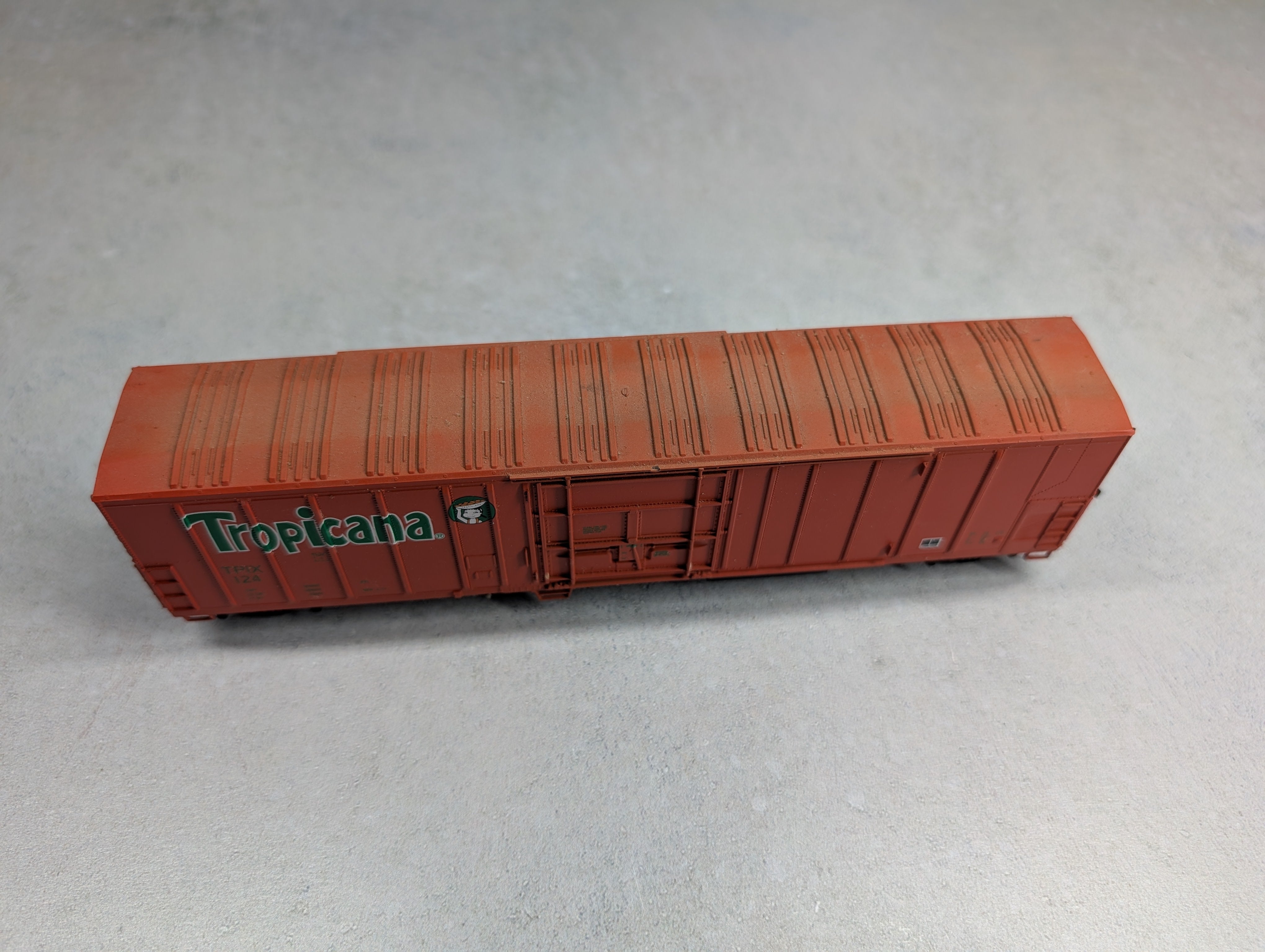 USED Athearn HO Scale 57' Mech Reefer Box Car Tropicana TPIX #124