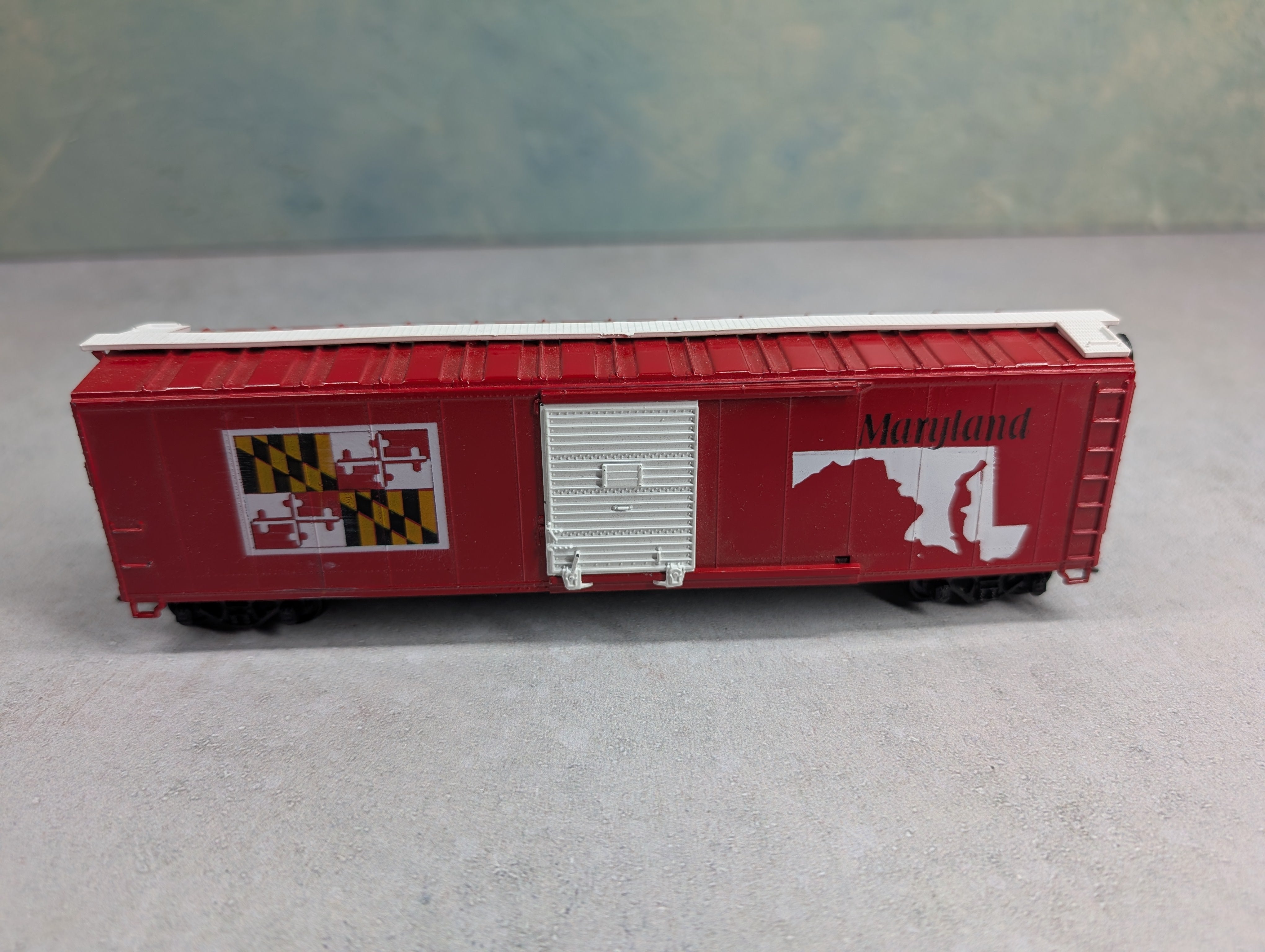 USED Athearn HO Scale 50' Box Car Maryland
