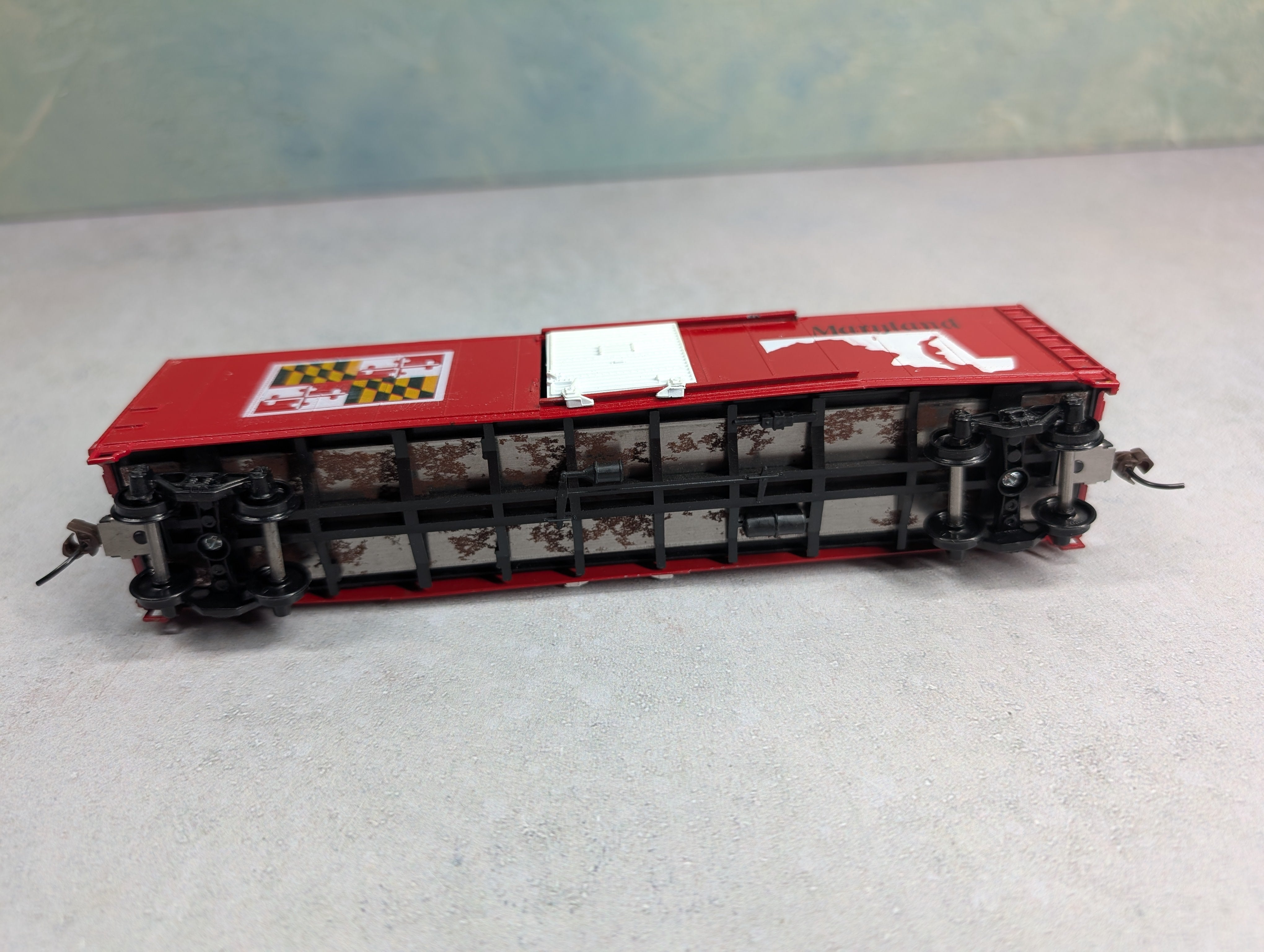 USED Athearn HO Scale 50' Box Car Maryland