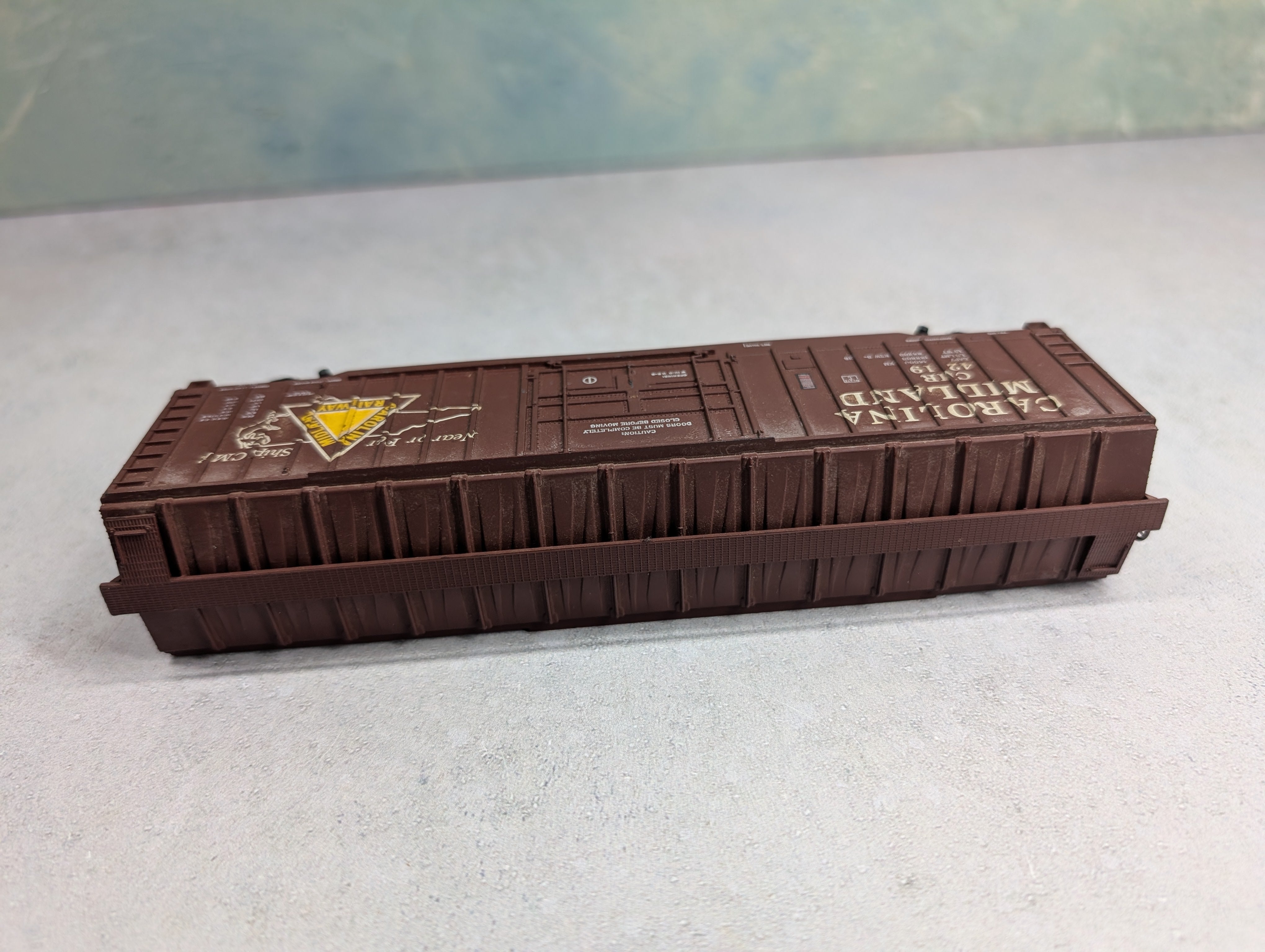 USED Athearn HO Scale 50' OB Box Car Carolina Midland CMR #4219 Decal