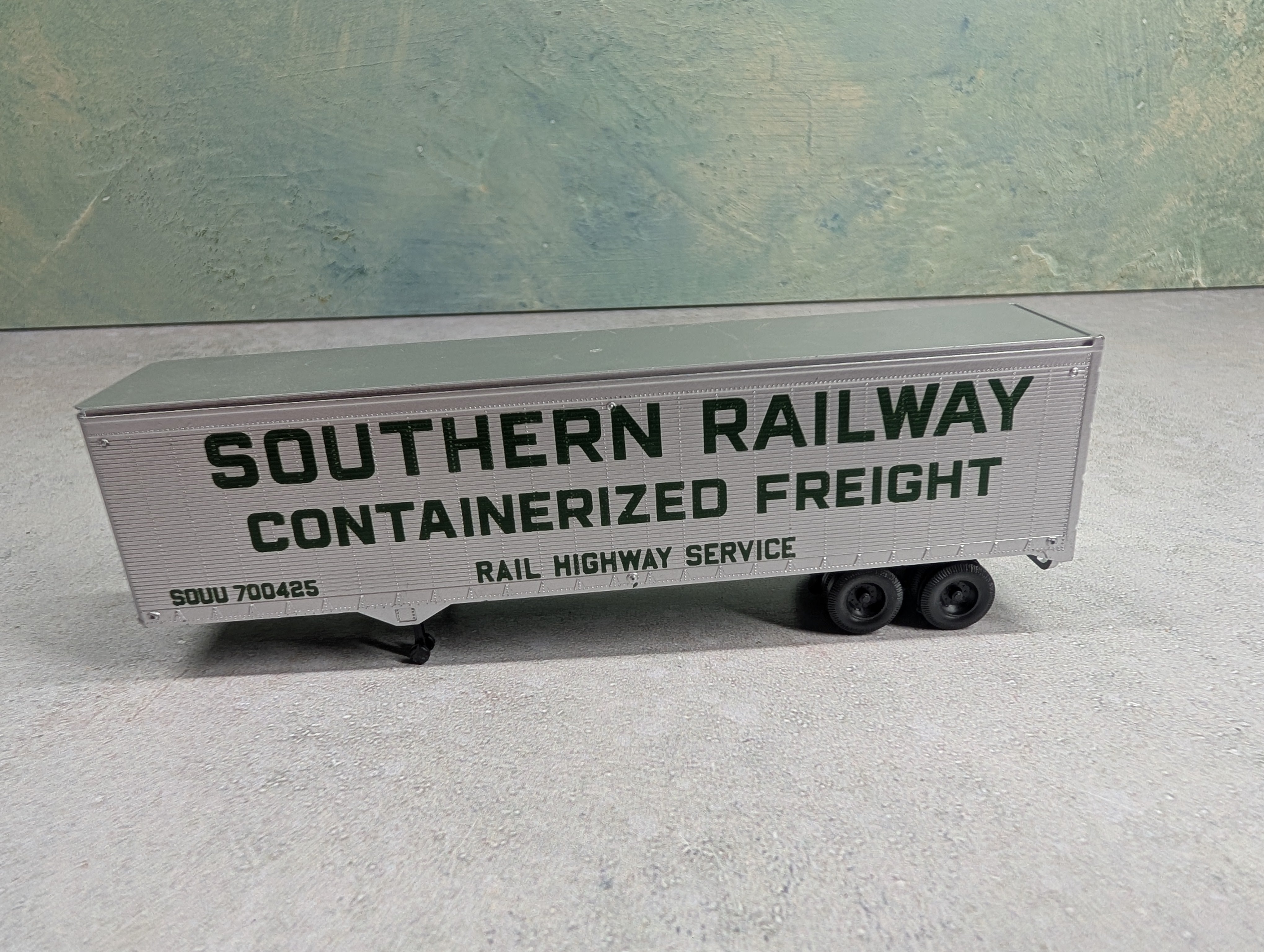 USED Athearn HO Scale 40' Trailer Southern SOUU #700425
