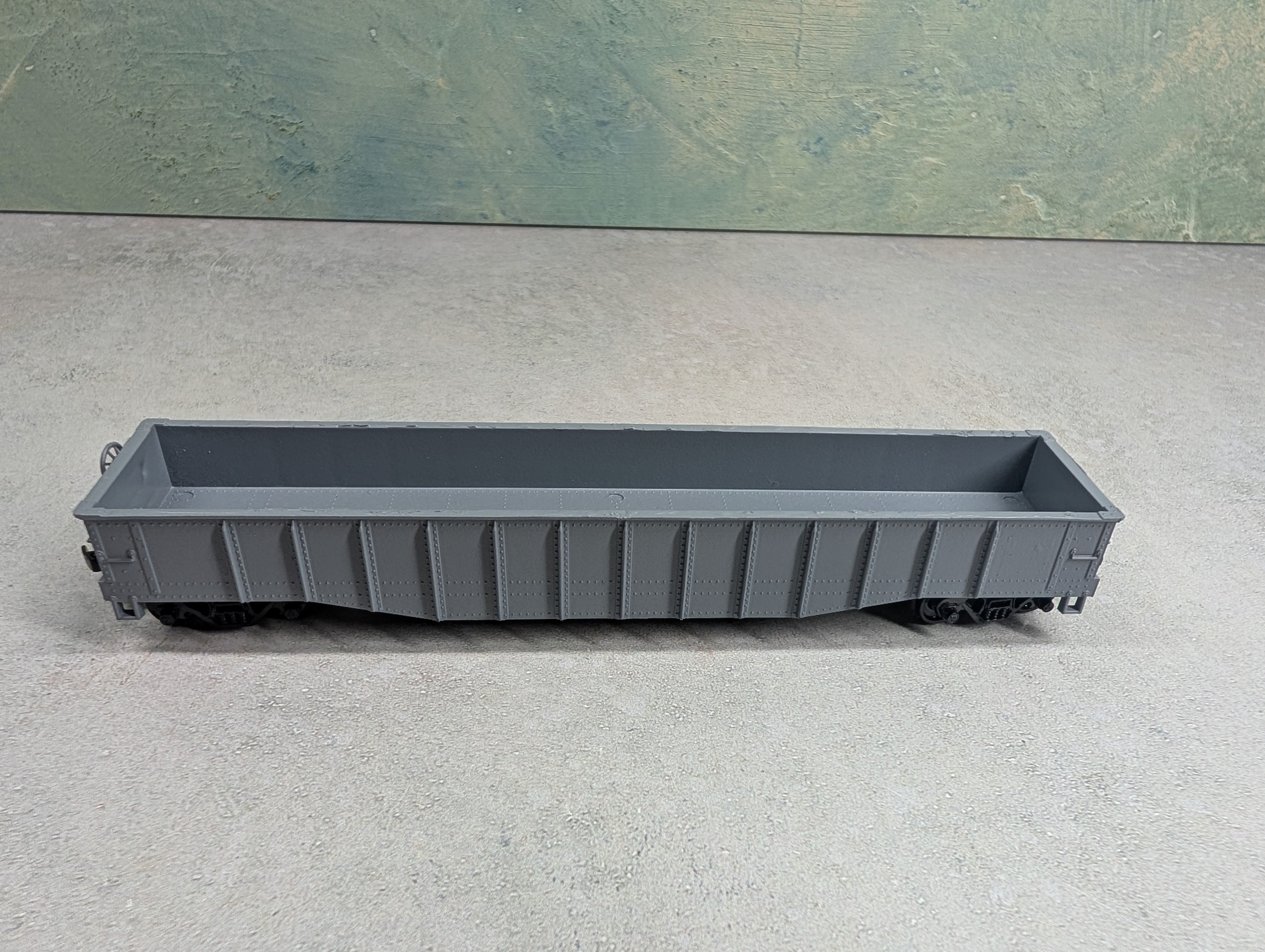 USED Athearn HO Scale 50' Gondola Undecorated Gray Custom Painted