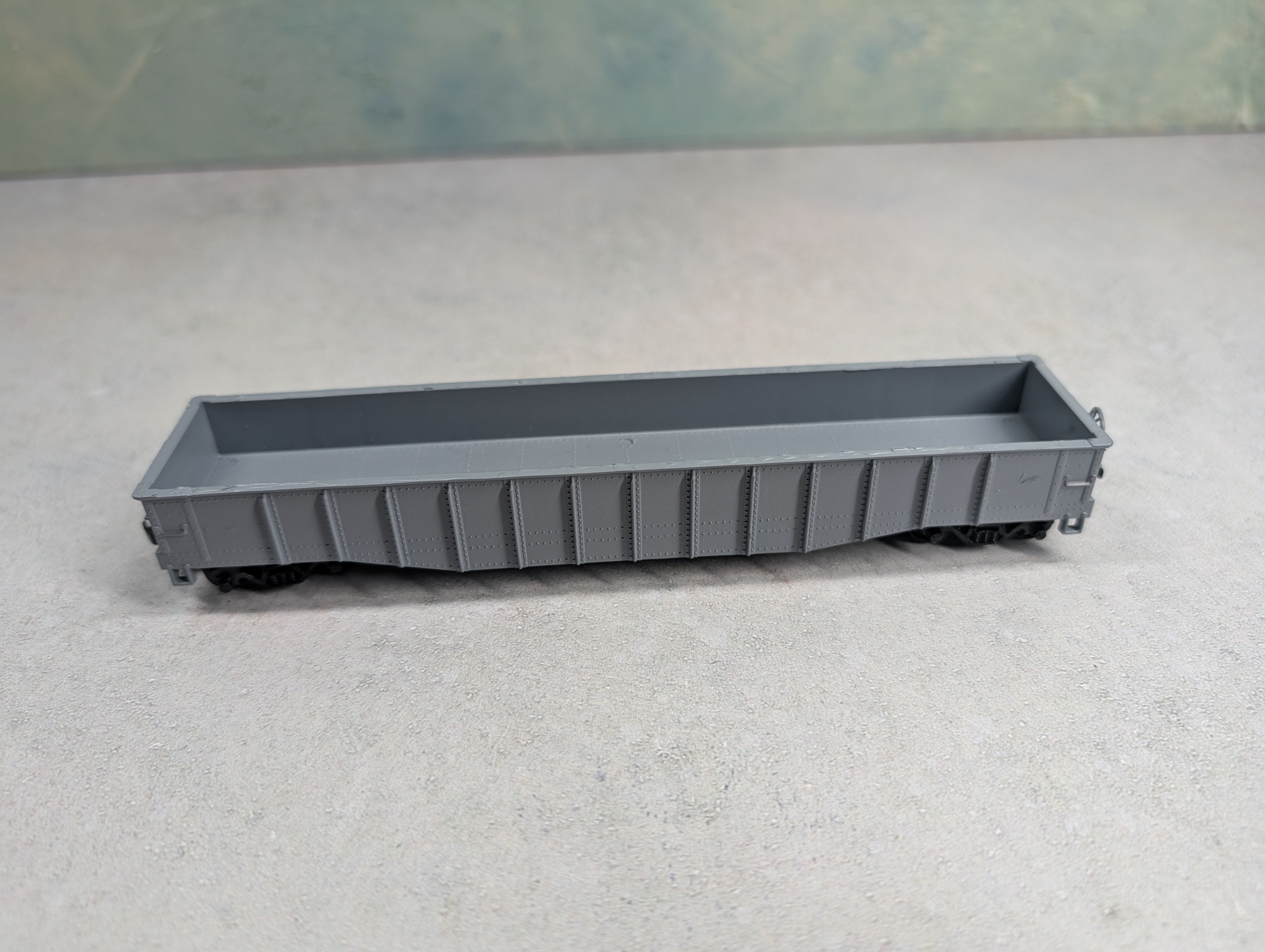 USED Athearn HO Scale 50' Gondola Undecorated Gray Custom Painted