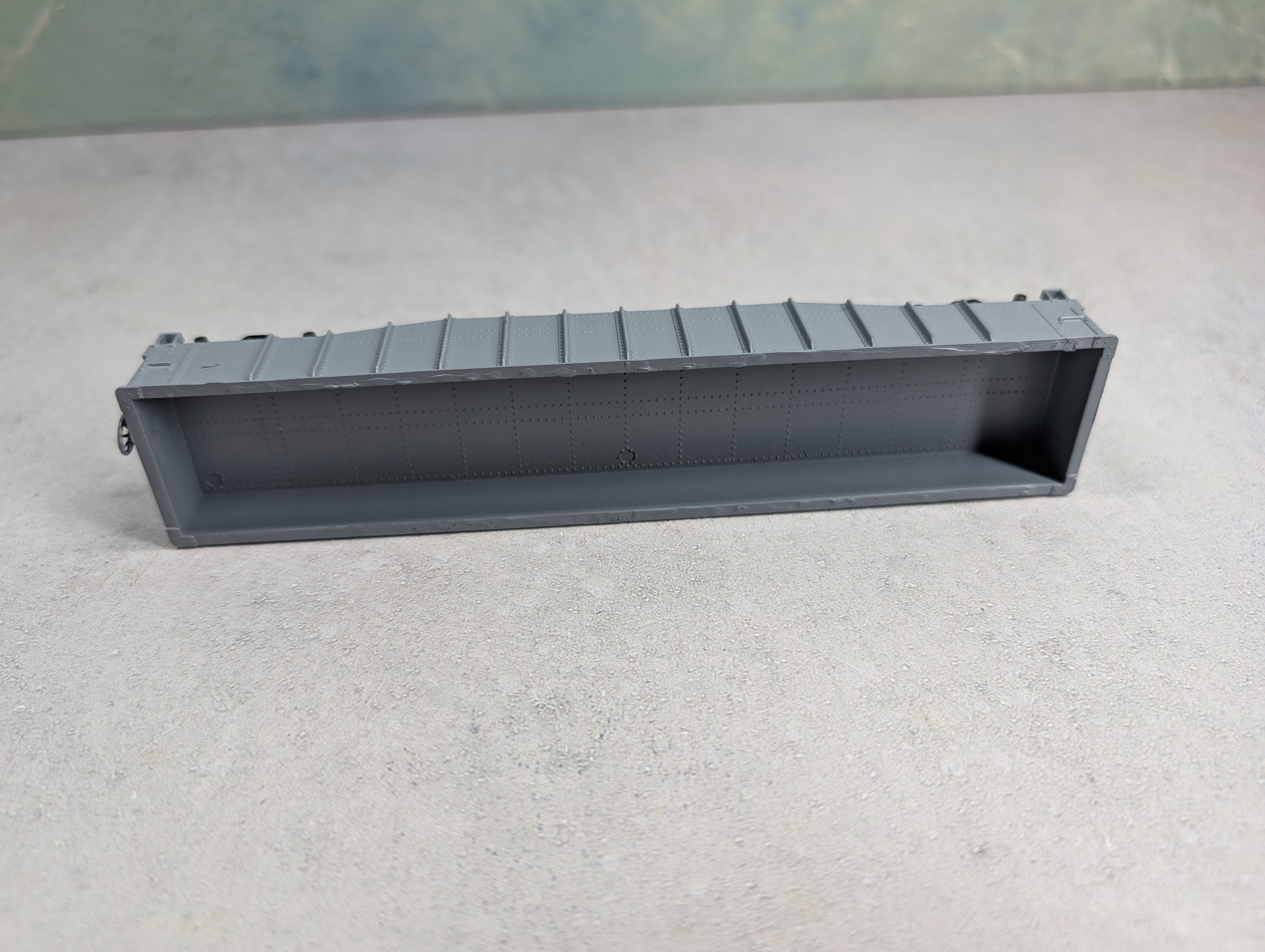 USED Athearn HO Scale 50' Gondola Undecorated Gray Custom Painted
