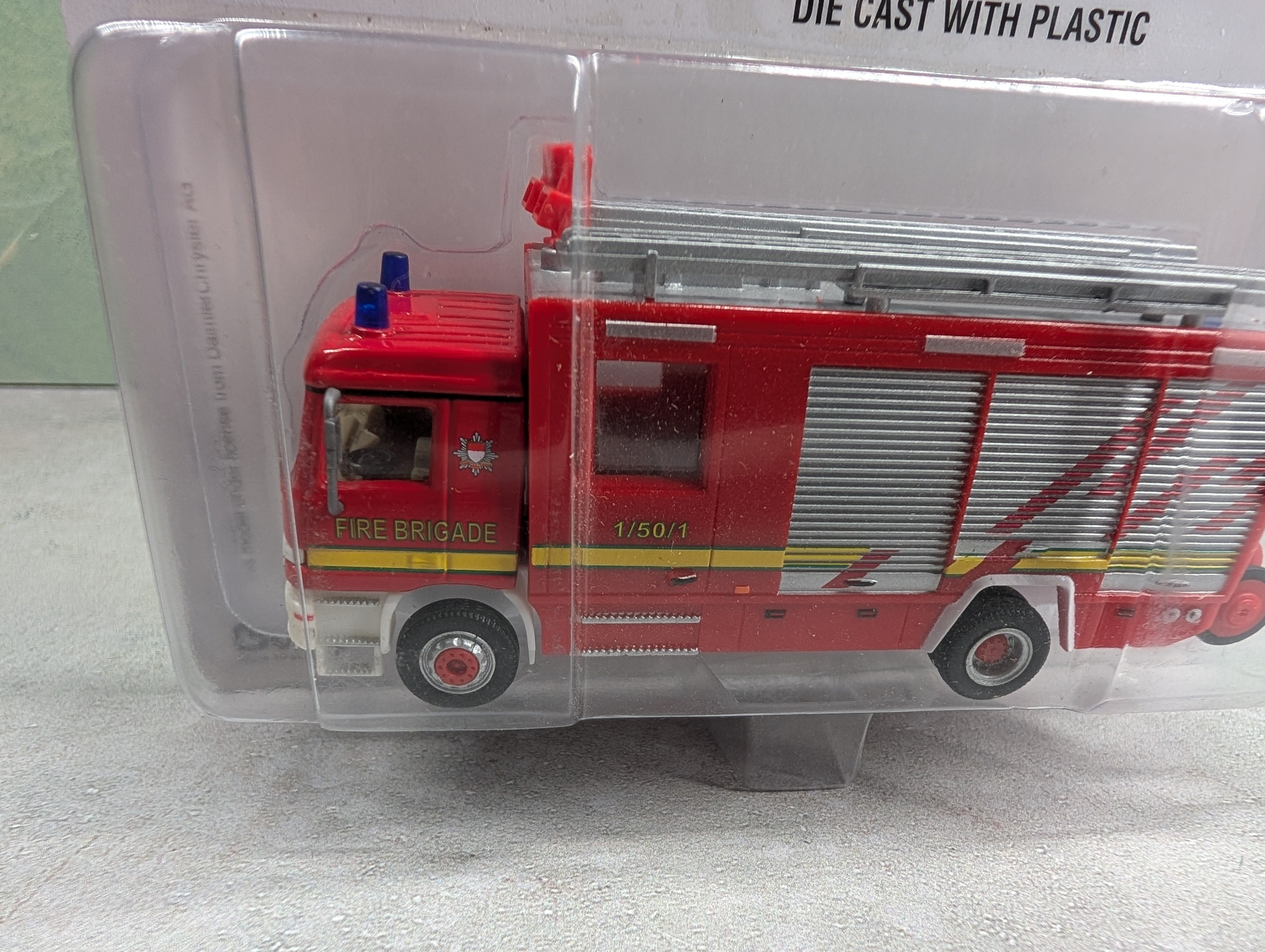 Boley 5004 HO Scale Fire Brigade Rescue Truck