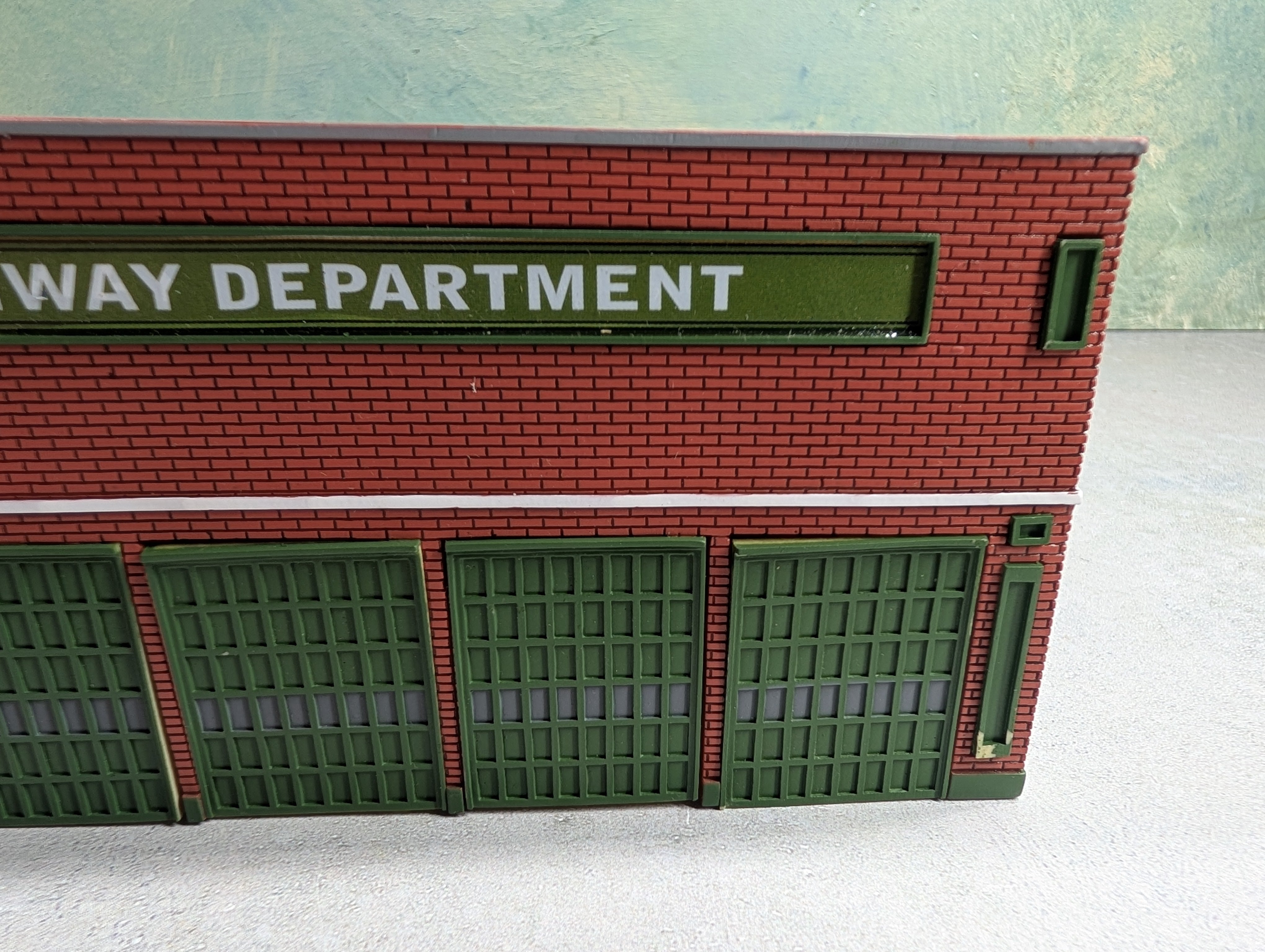 USED IMEX 6134 HO Scale Perma-Scene State Highway Department Resin