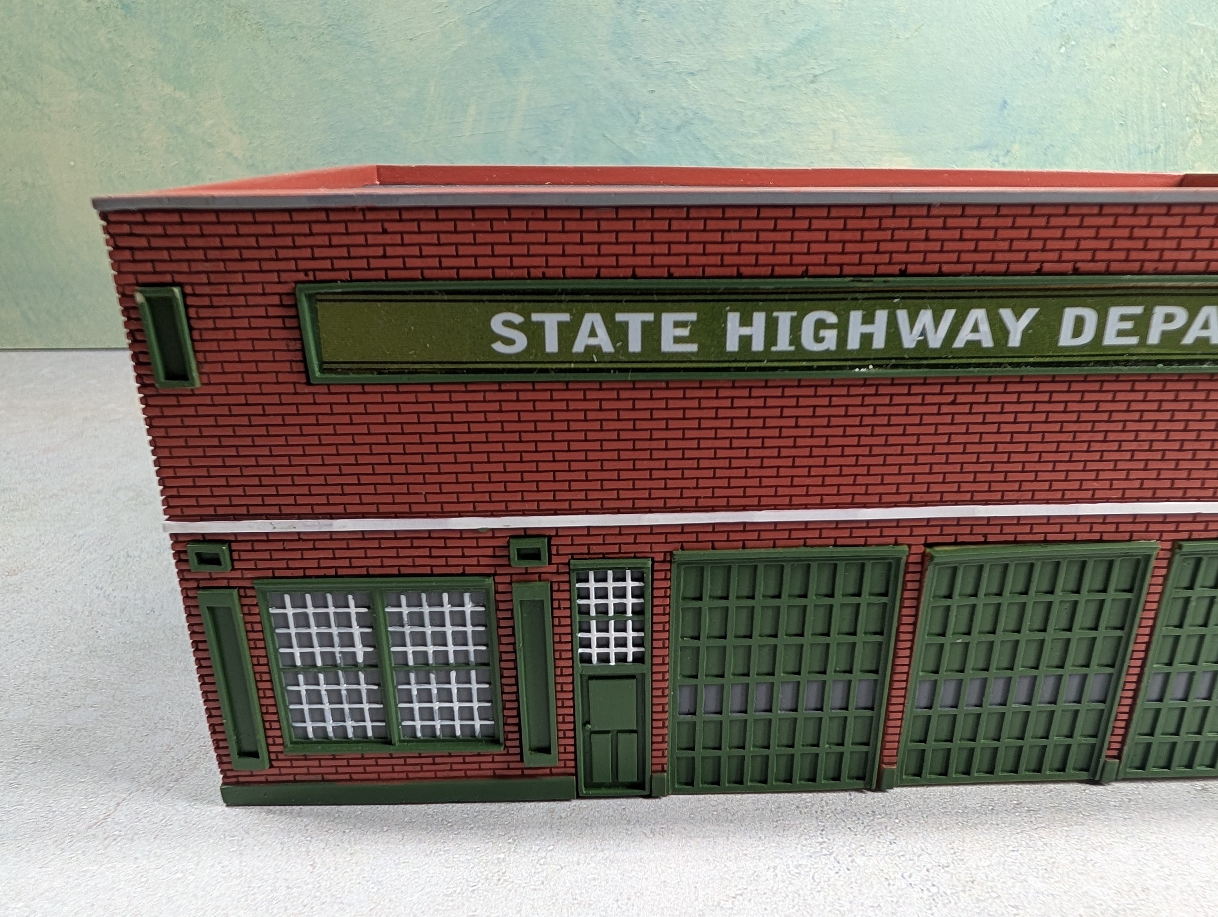 USED IMEX 6134 HO Scale Perma-Scene State Highway Department Resin