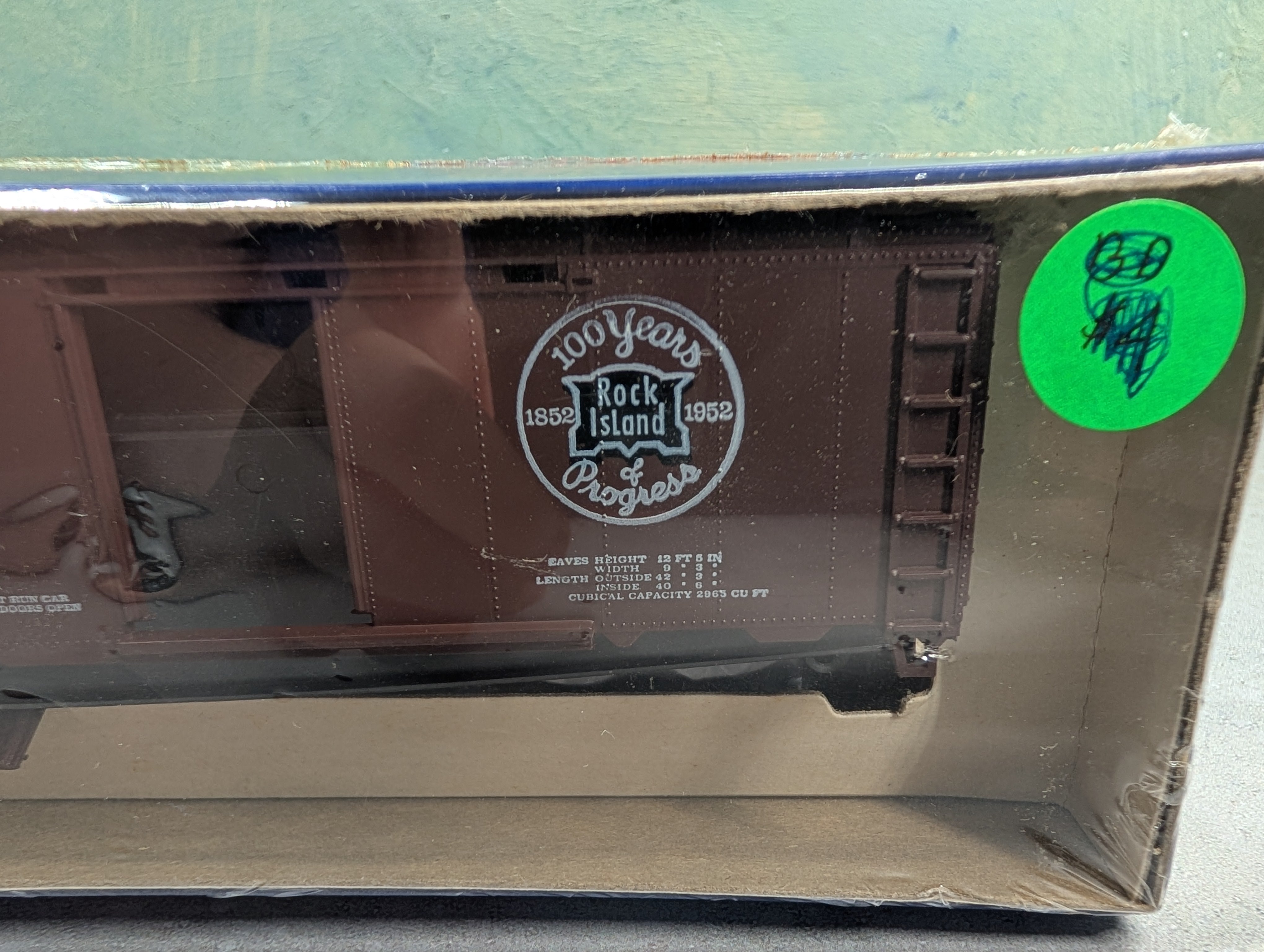 Roundhouse 1058 HO Scale 40' Box Car Rock Island RI #67789 Sealed KIT
