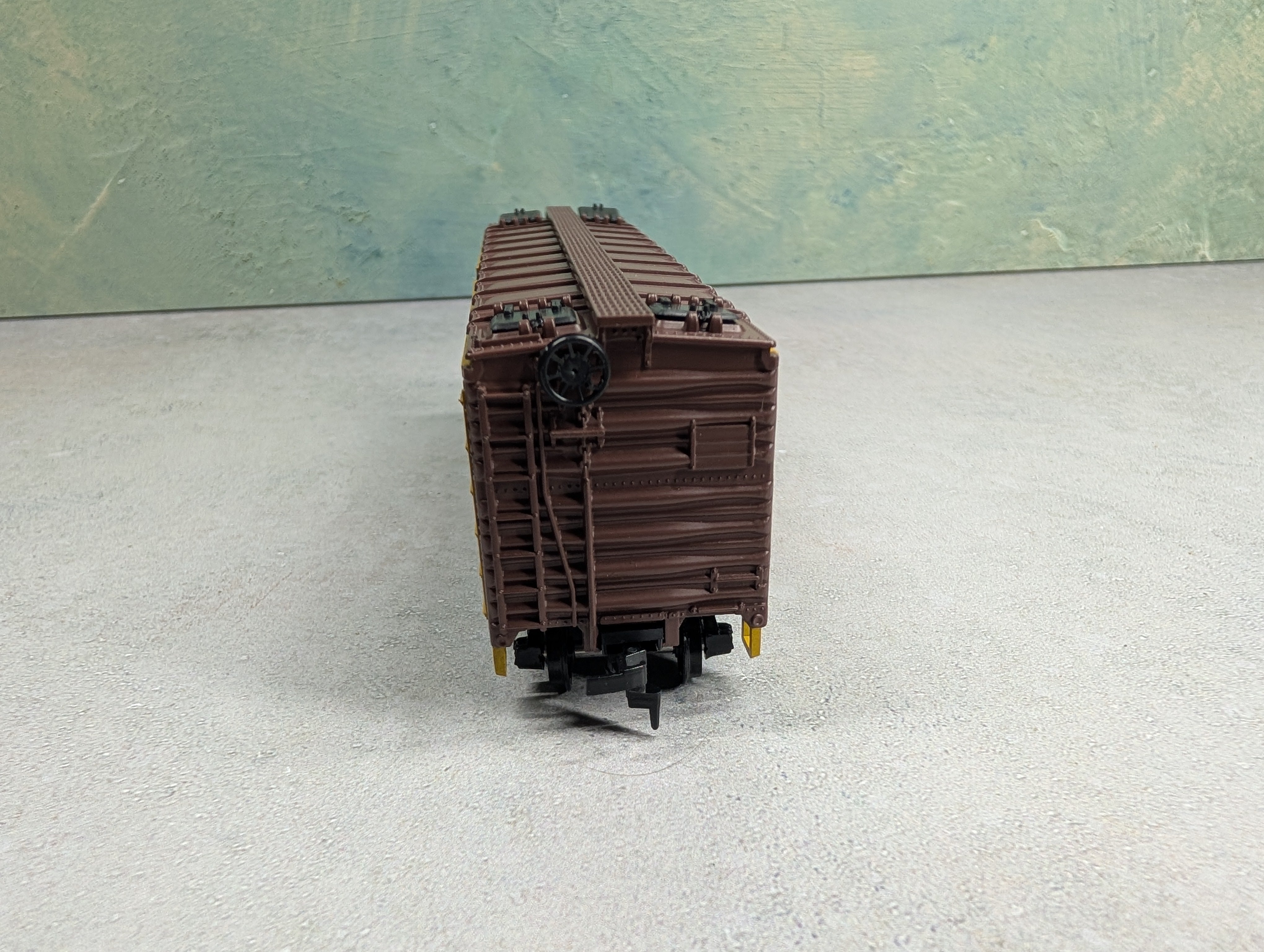 USED Athearn HO Scale 40' Wooden Reefer Box Car Old Dutch Cleanser #7485