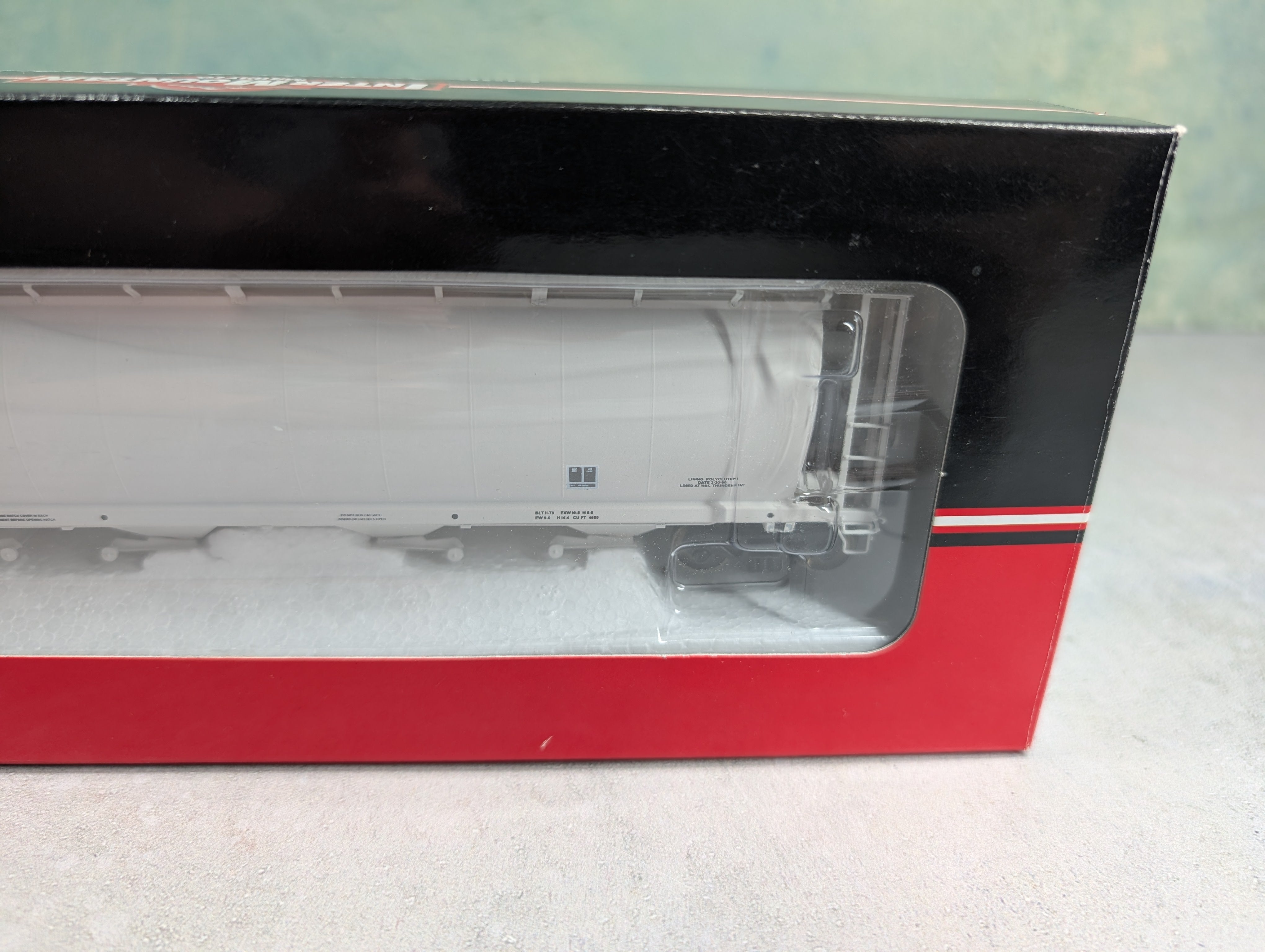 Intermountain 1110O HO Scale 4-Bay Cylindrical Hopper Potash Corp CGLX #5049 Pacific Western Special Run