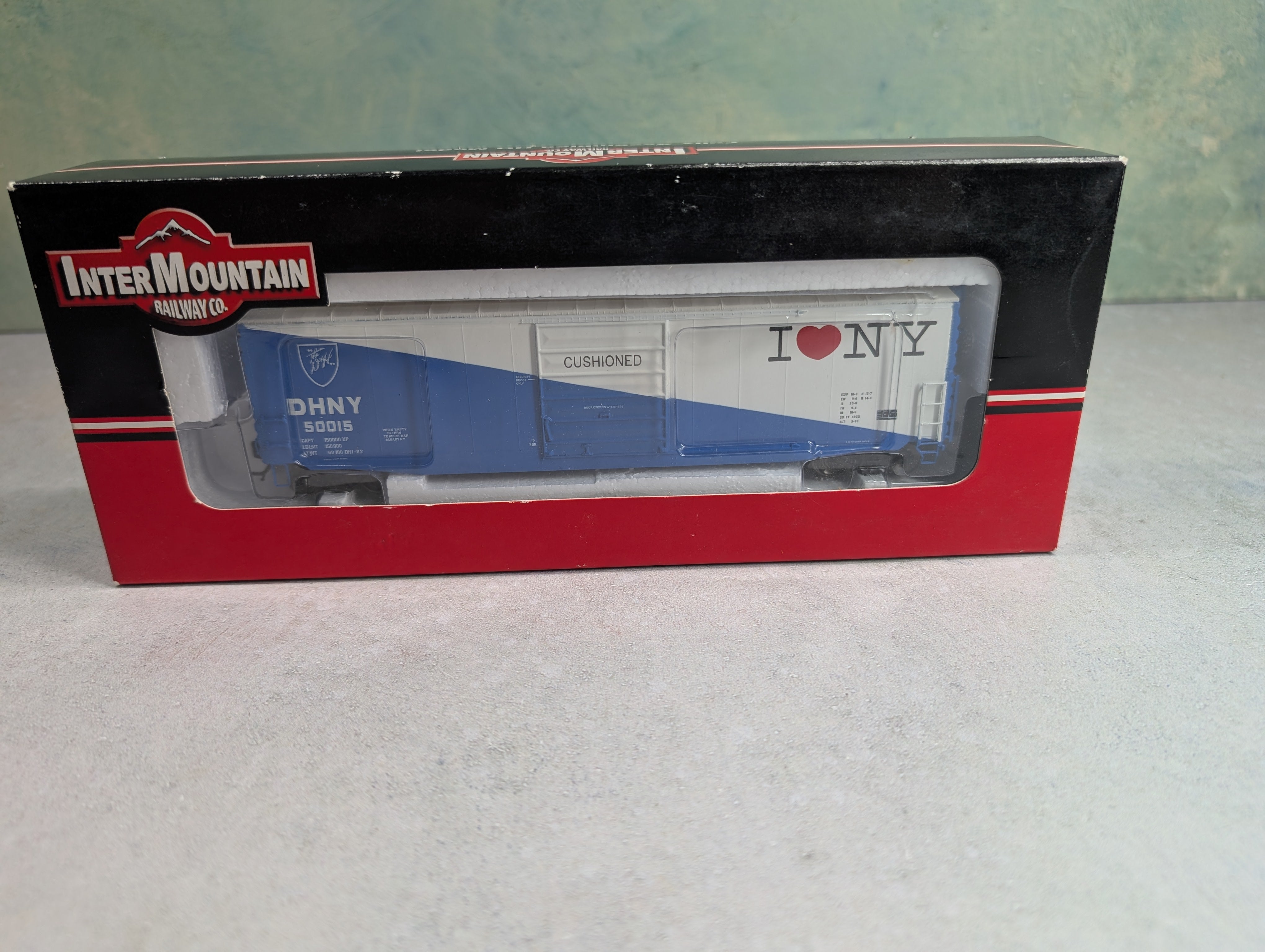 Intermountain 45922-03 HO Scale 50' PS-1 SD Box Car Delaware and Hudson DHNY #50015