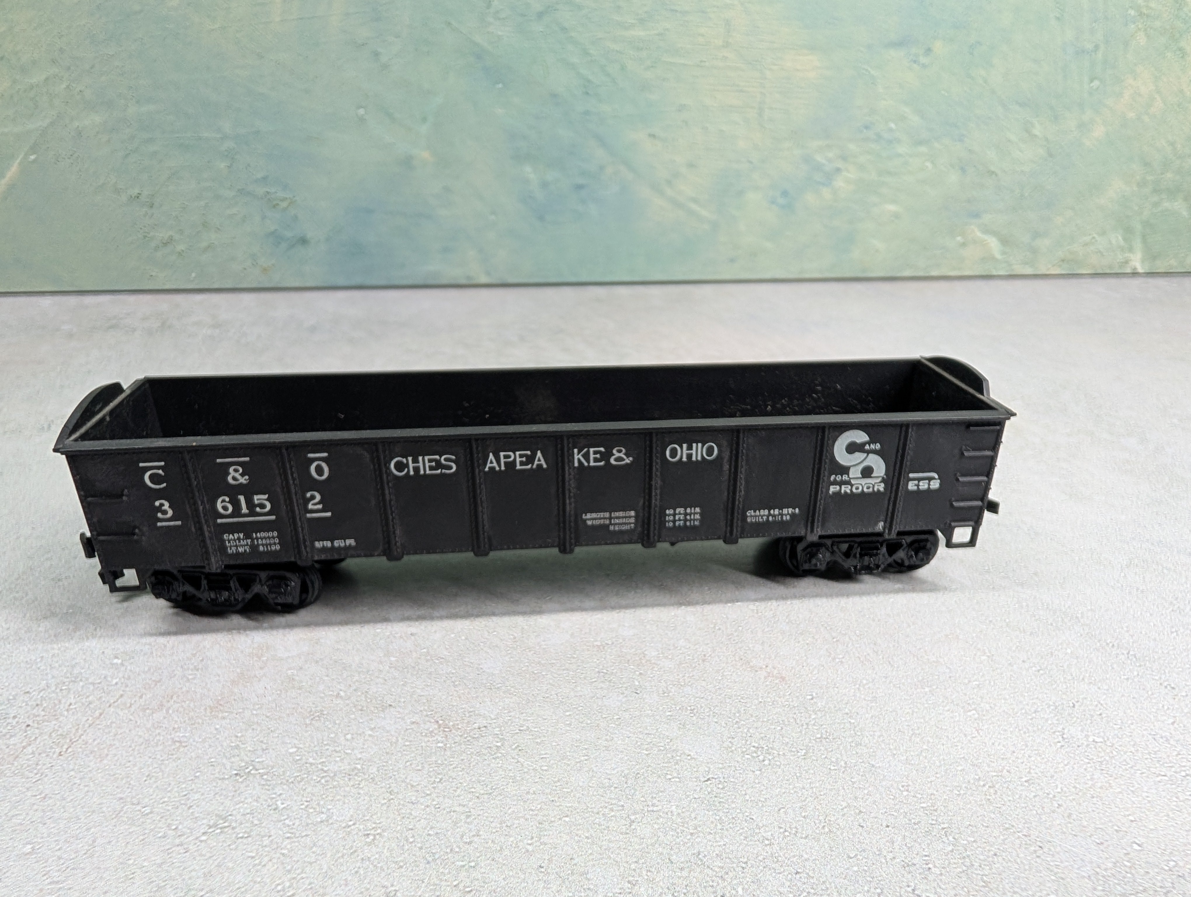 USED Roundhouse HO Scale 40' Gondola Chesapeake and Ohio C&O #36152