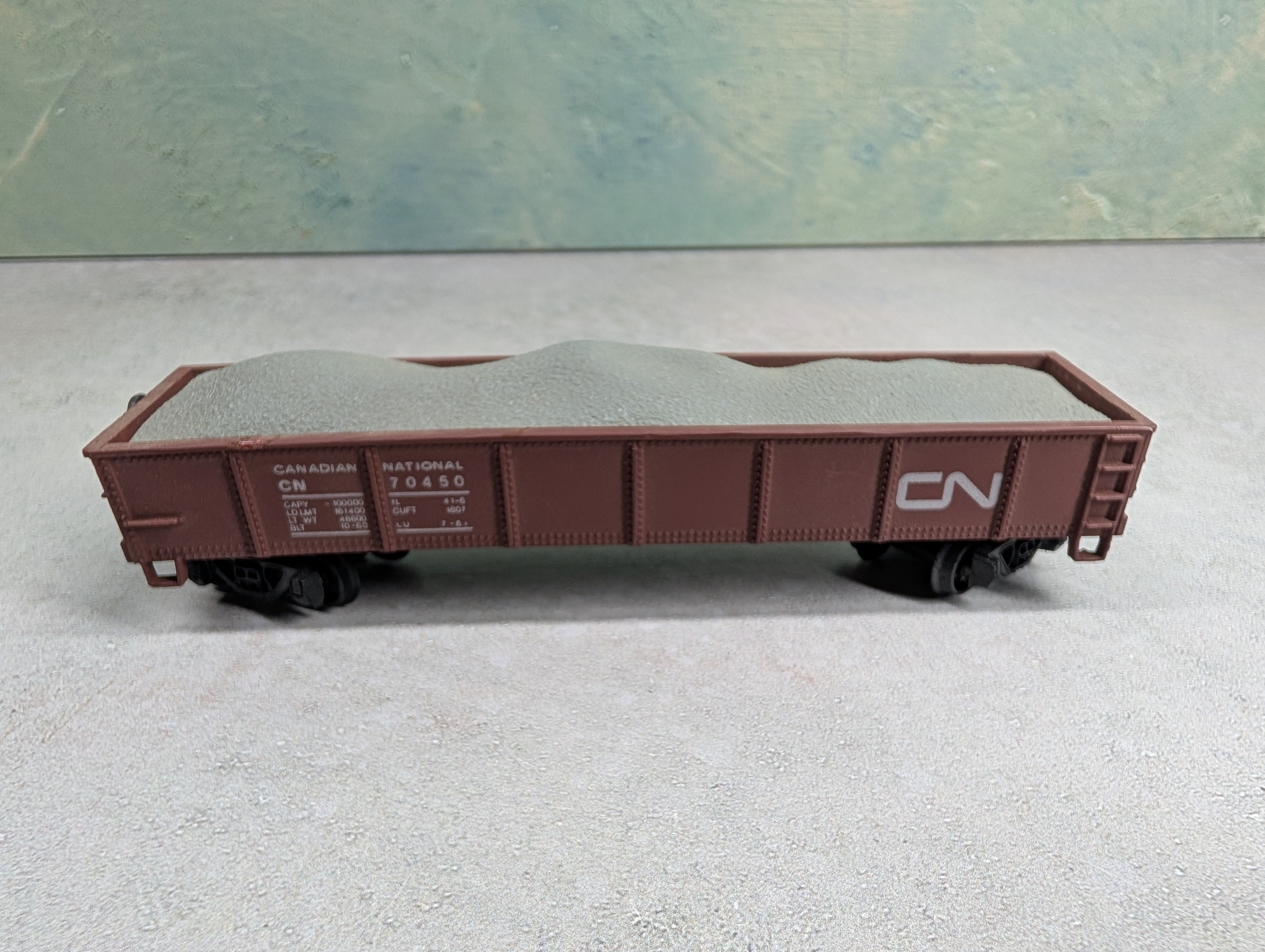 USED AHM HO Scale 40' Gondola Canadian National CN #70450