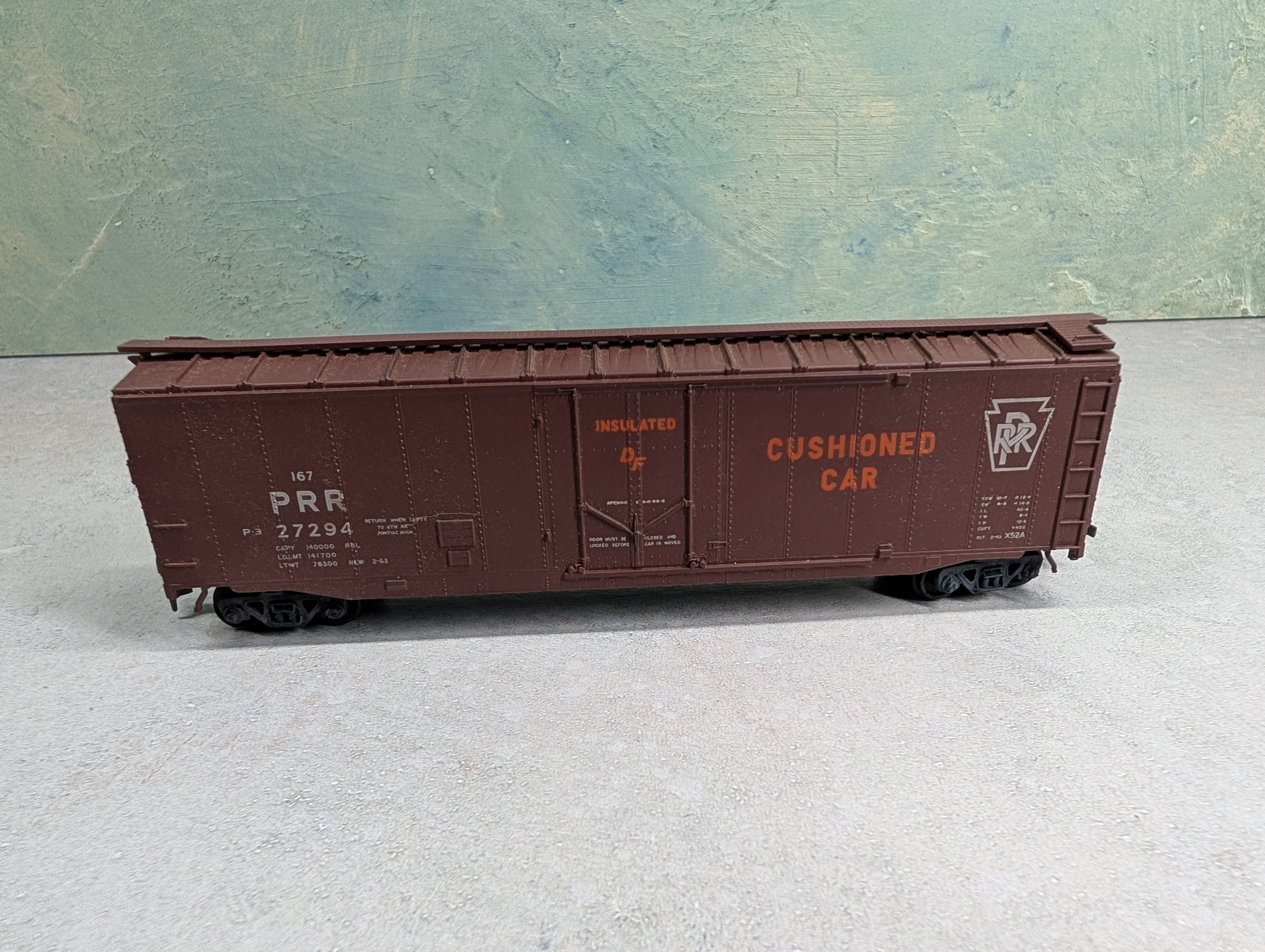 USED Athearn HO Scale 50' Box Car Pennsylvania PRR #27294