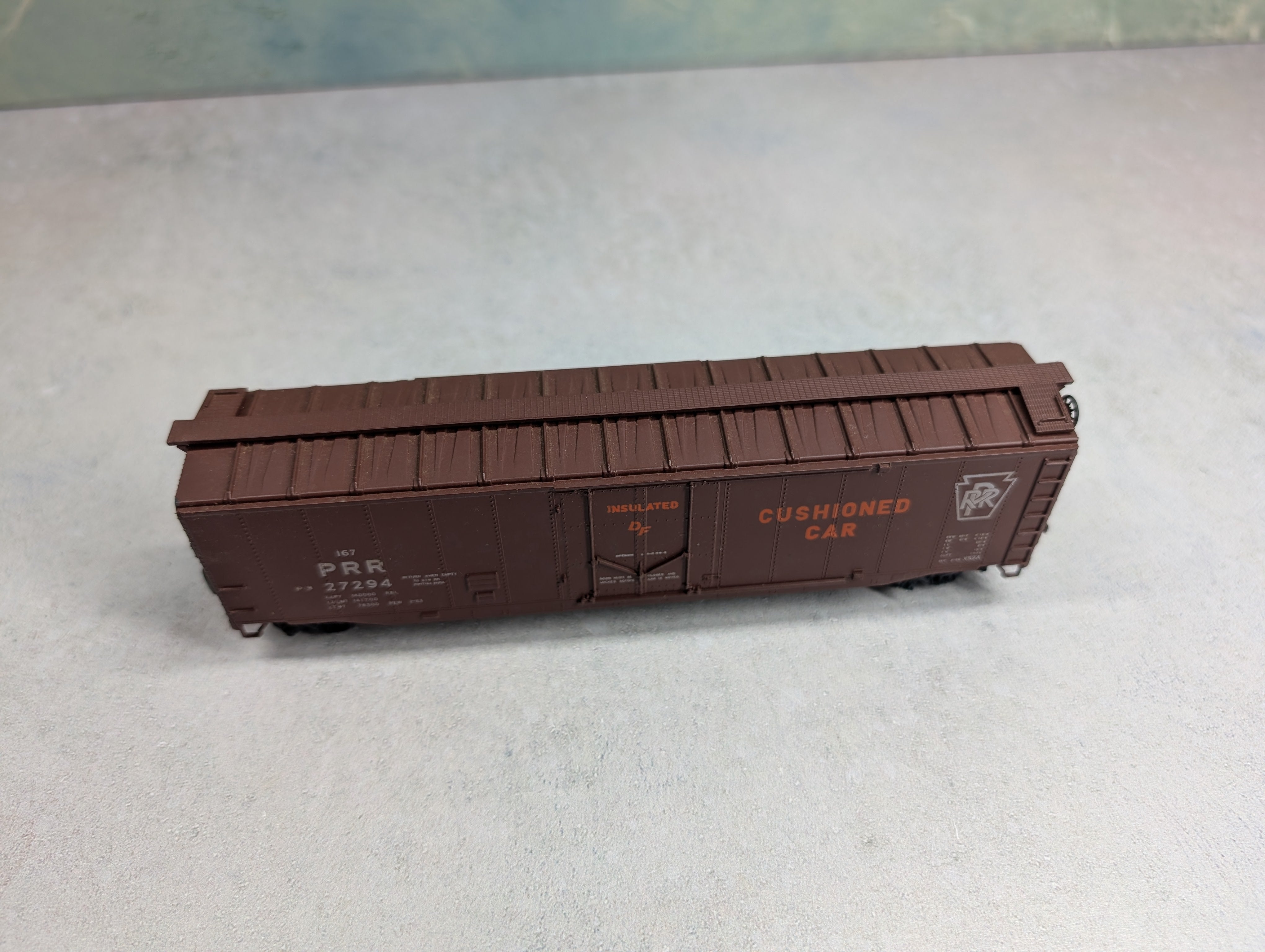 USED Athearn HO Scale 50' Box Car Pennsylvania PRR #27294