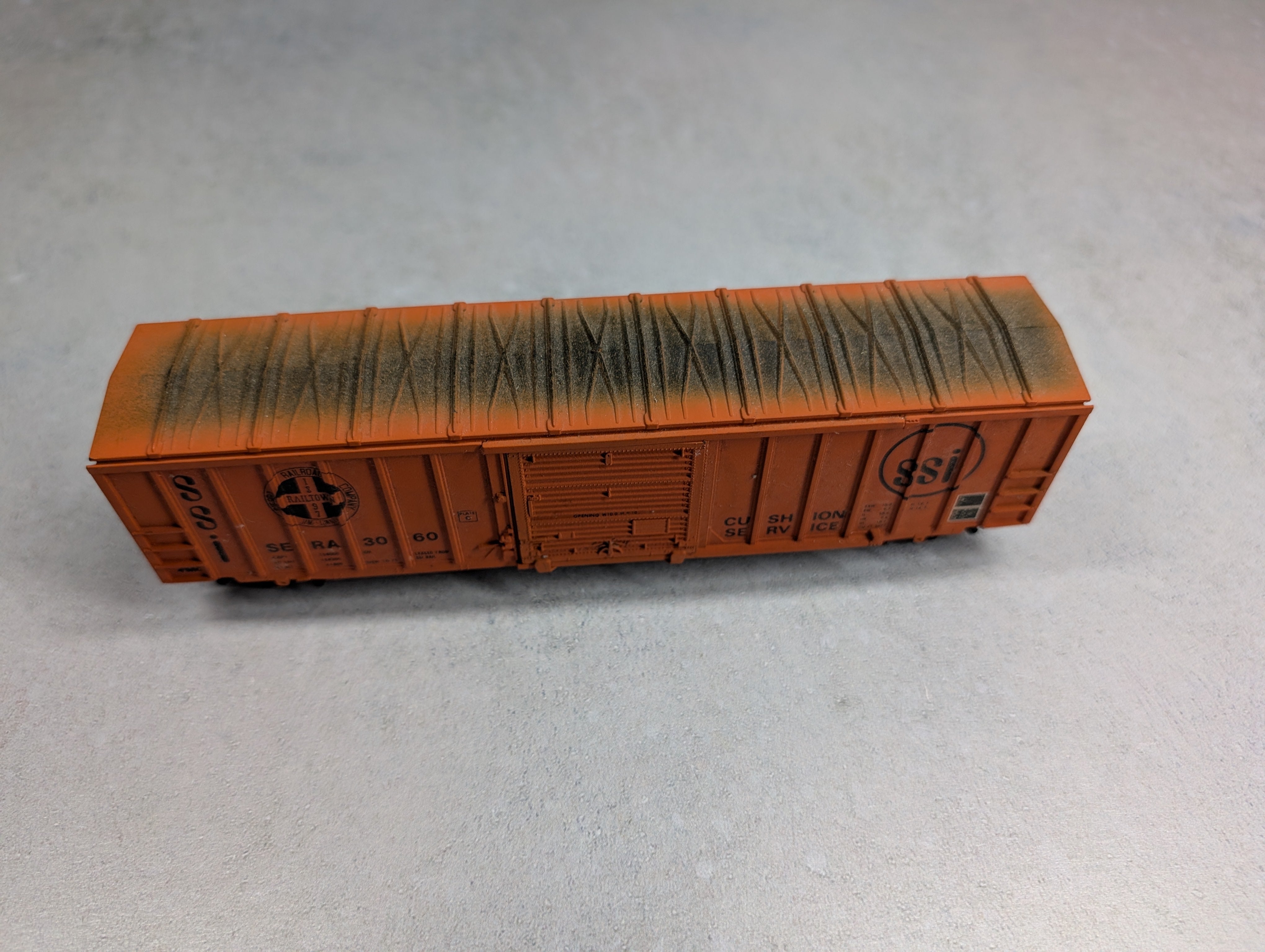 USED Athearn HO Scale 50' Box Car Sierra Railroad SERA #3060