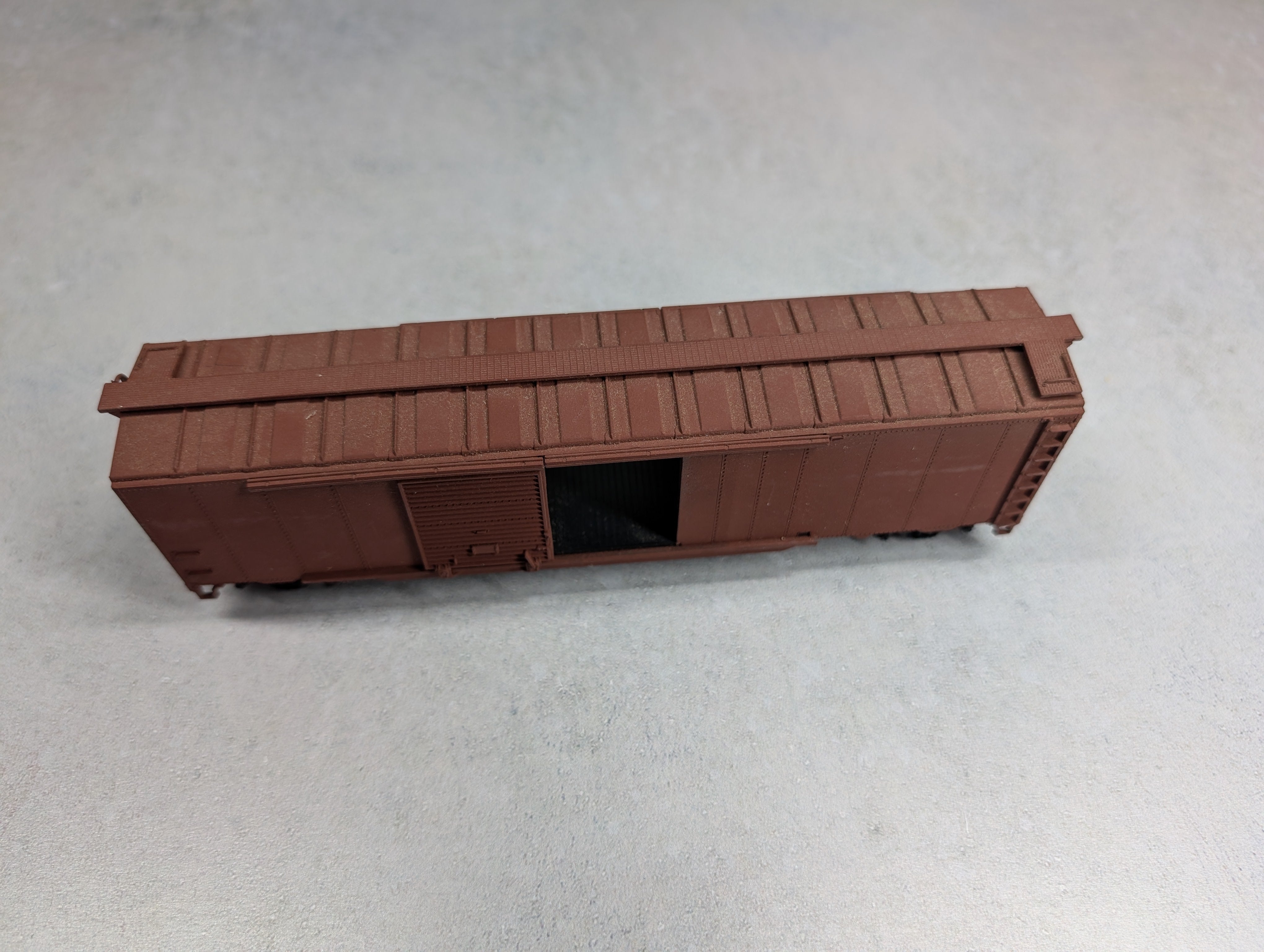 USED Athearn HO Scale 50' DD Box Car Undecorated