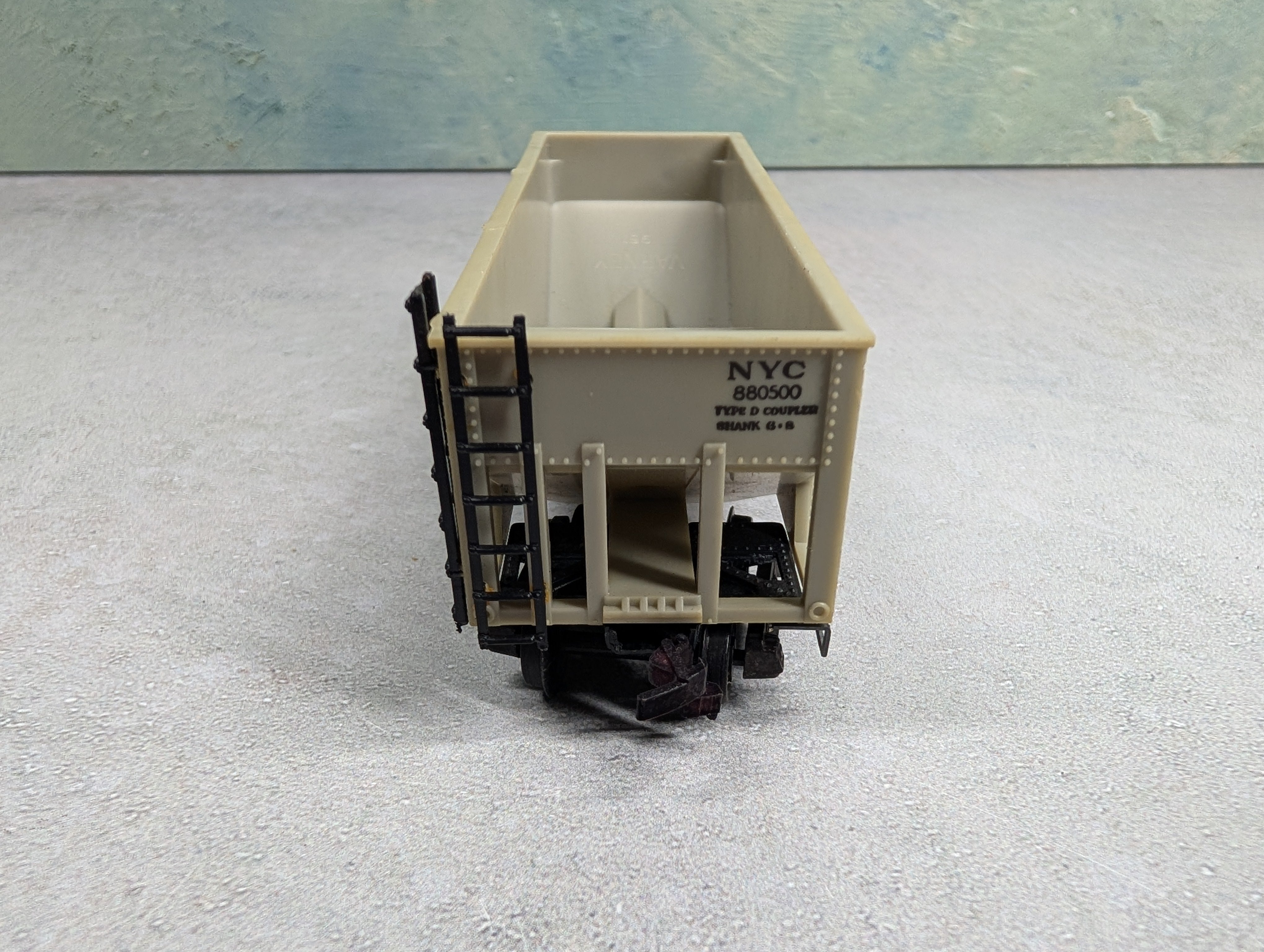 USED Varney HO Scale 2 Bay Open Hopper New York Central NYC #880500
