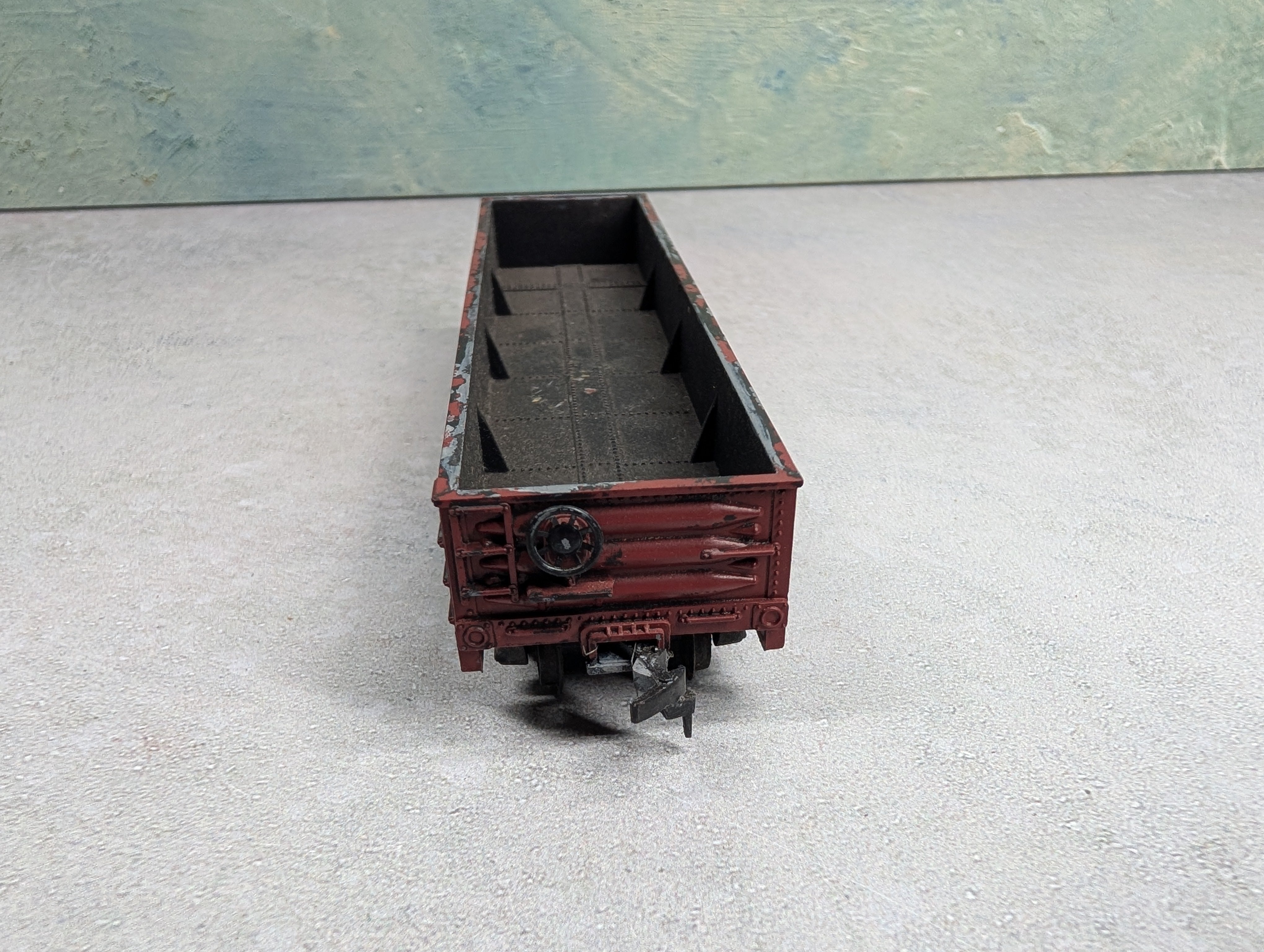 USED Varney HO Scale Gondola Pennsylvania PRR #357844 Weathered